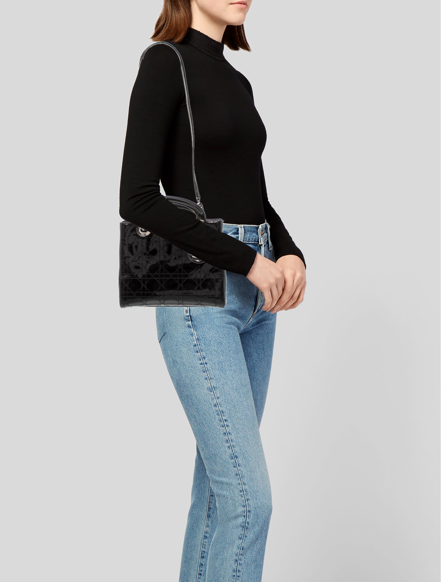 Christian Dior Cannage Lady Dior Medium Vintage