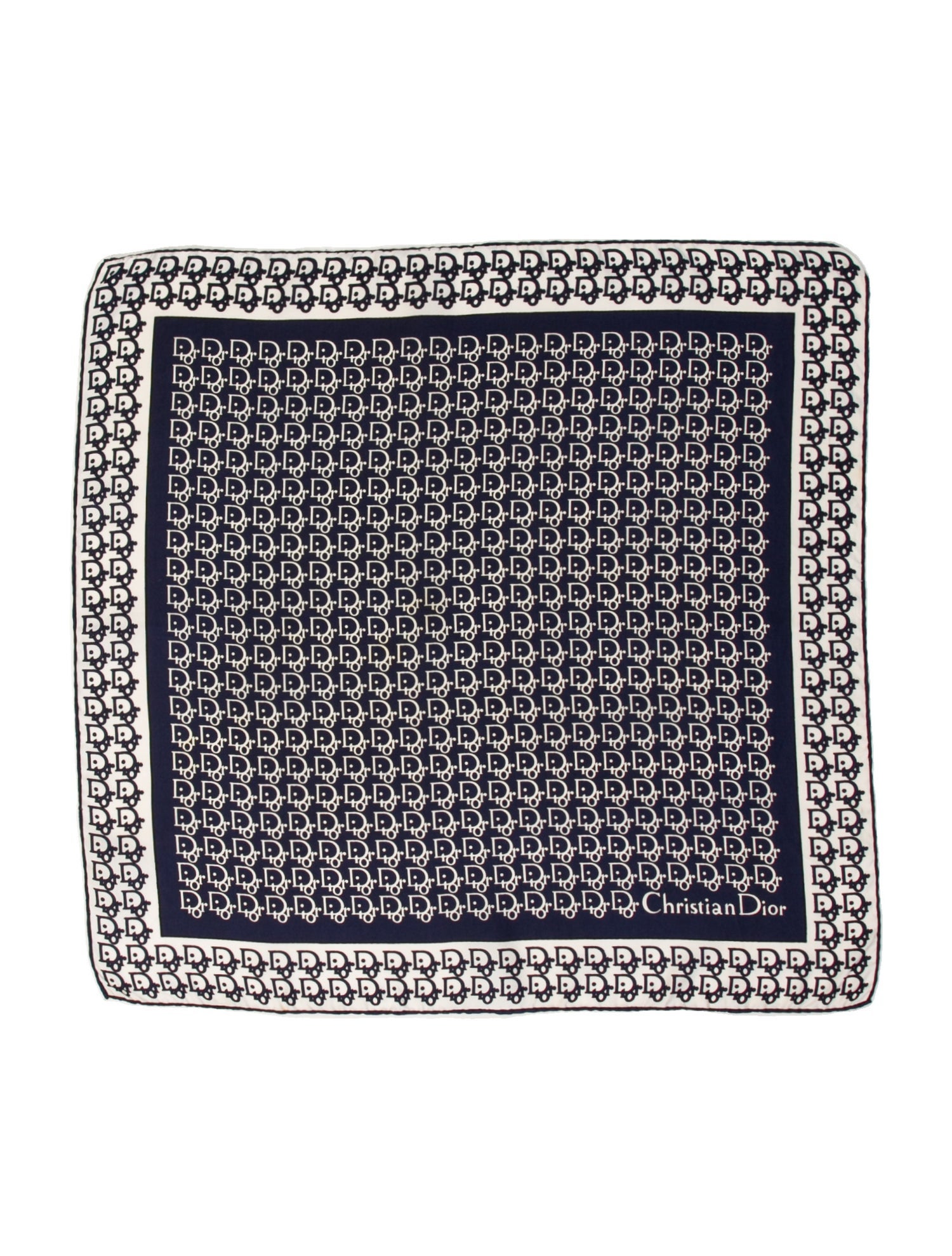 Christian Dior Silk Printed Scarf