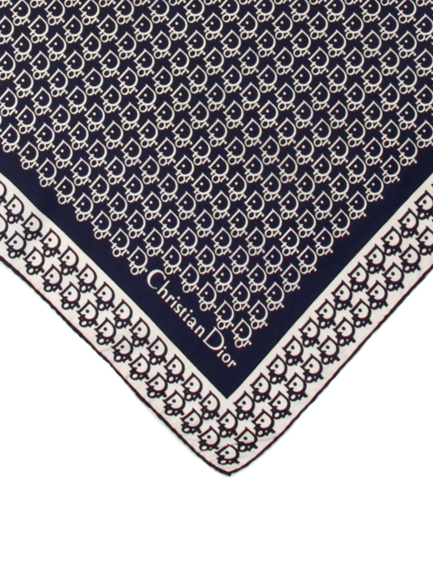 Christian Dior Silk Printed Scarf