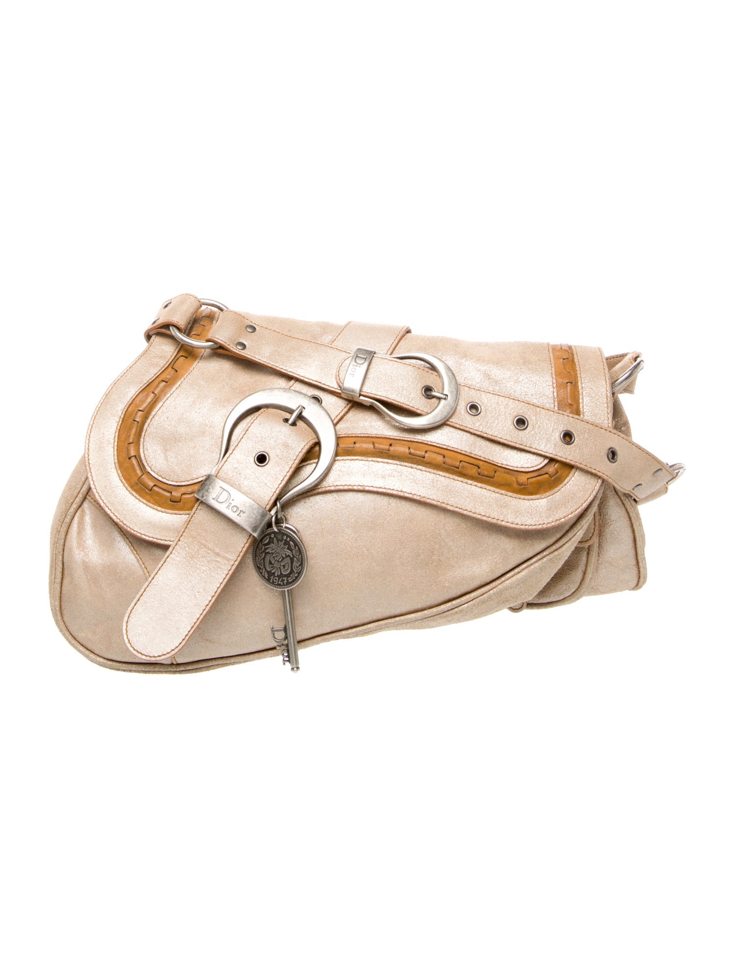 Christian Dior Leather Gaucho Saddle