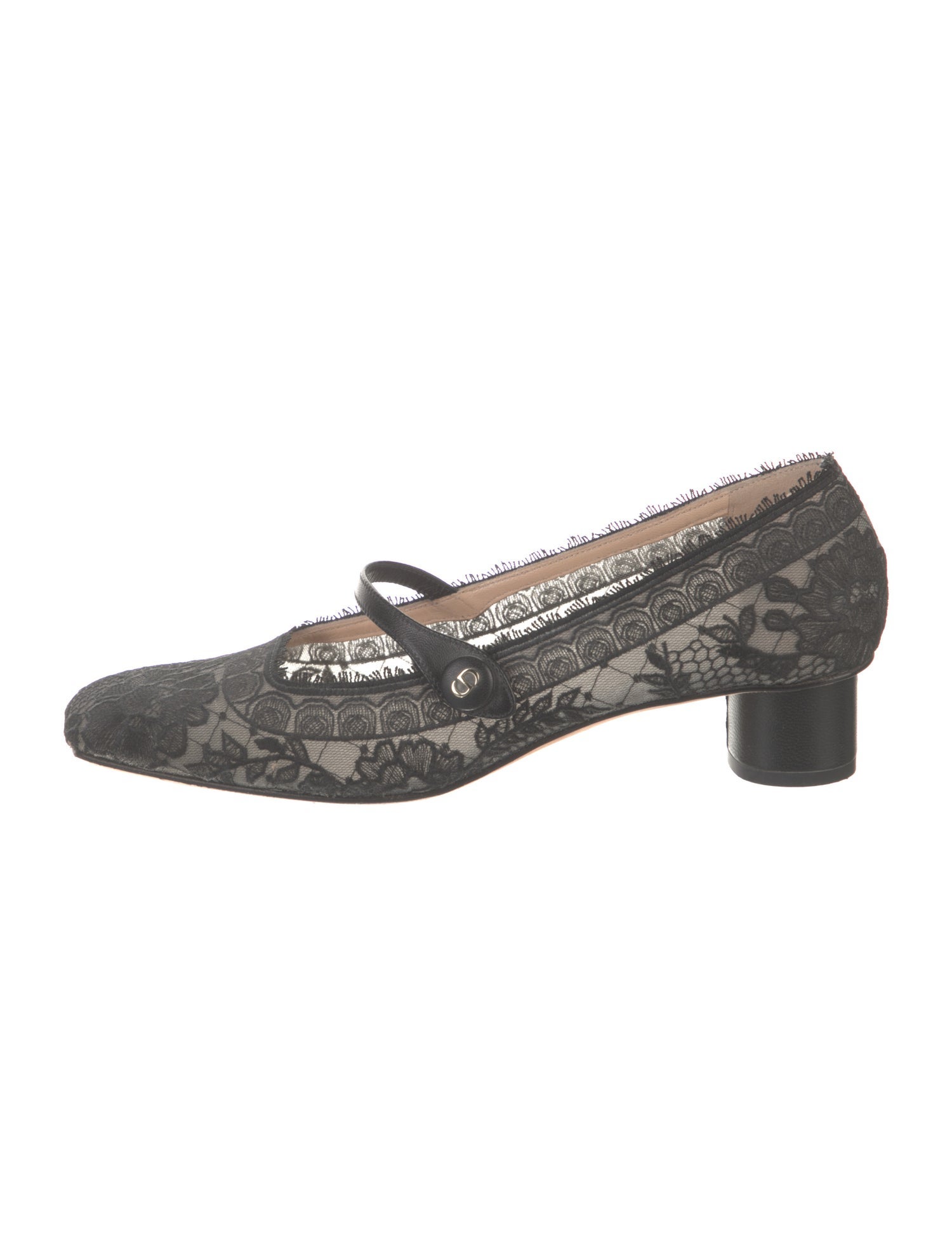 Christian Dior D-Grace Lace Pumps