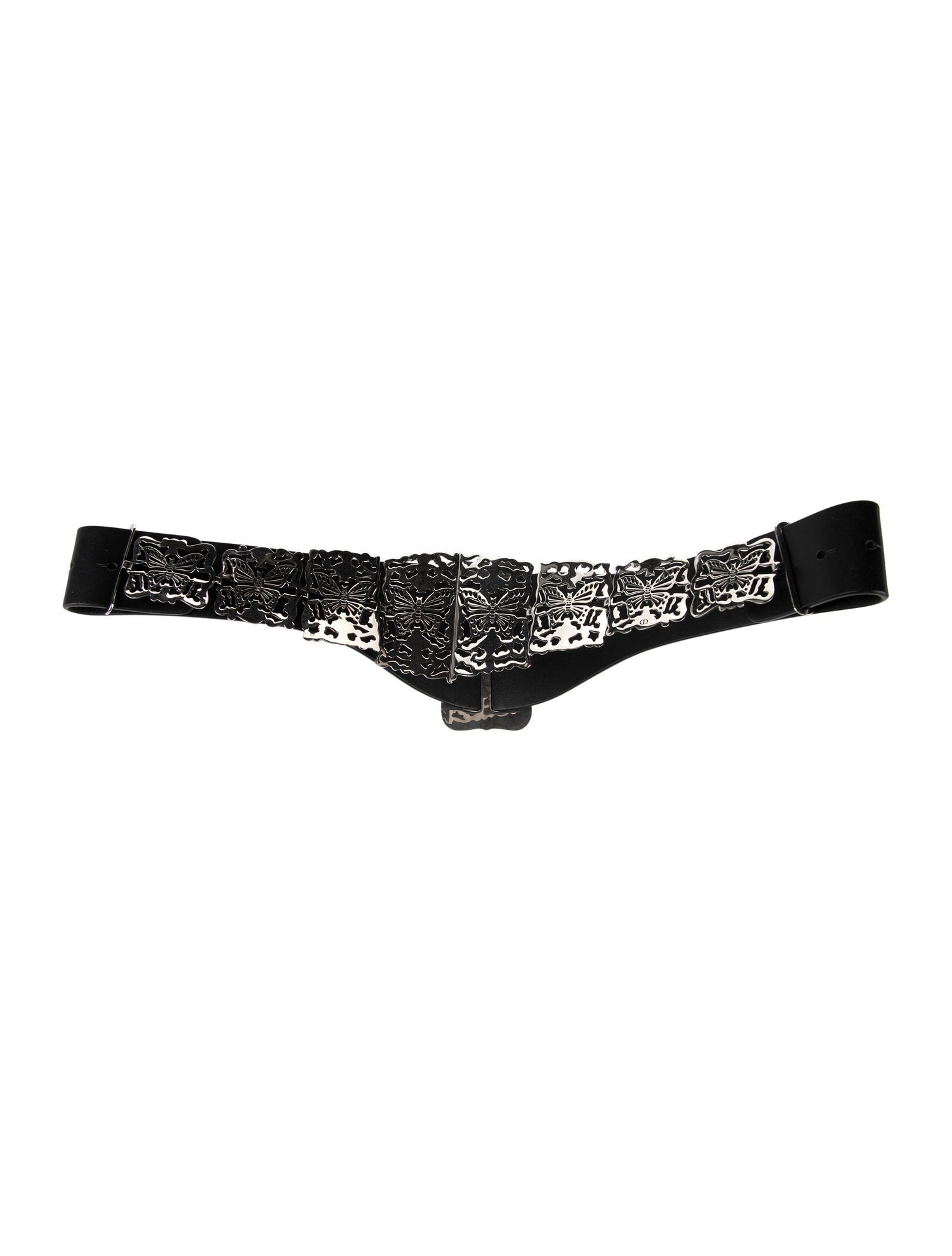 Christian Dior Wide Leather Waist Belt