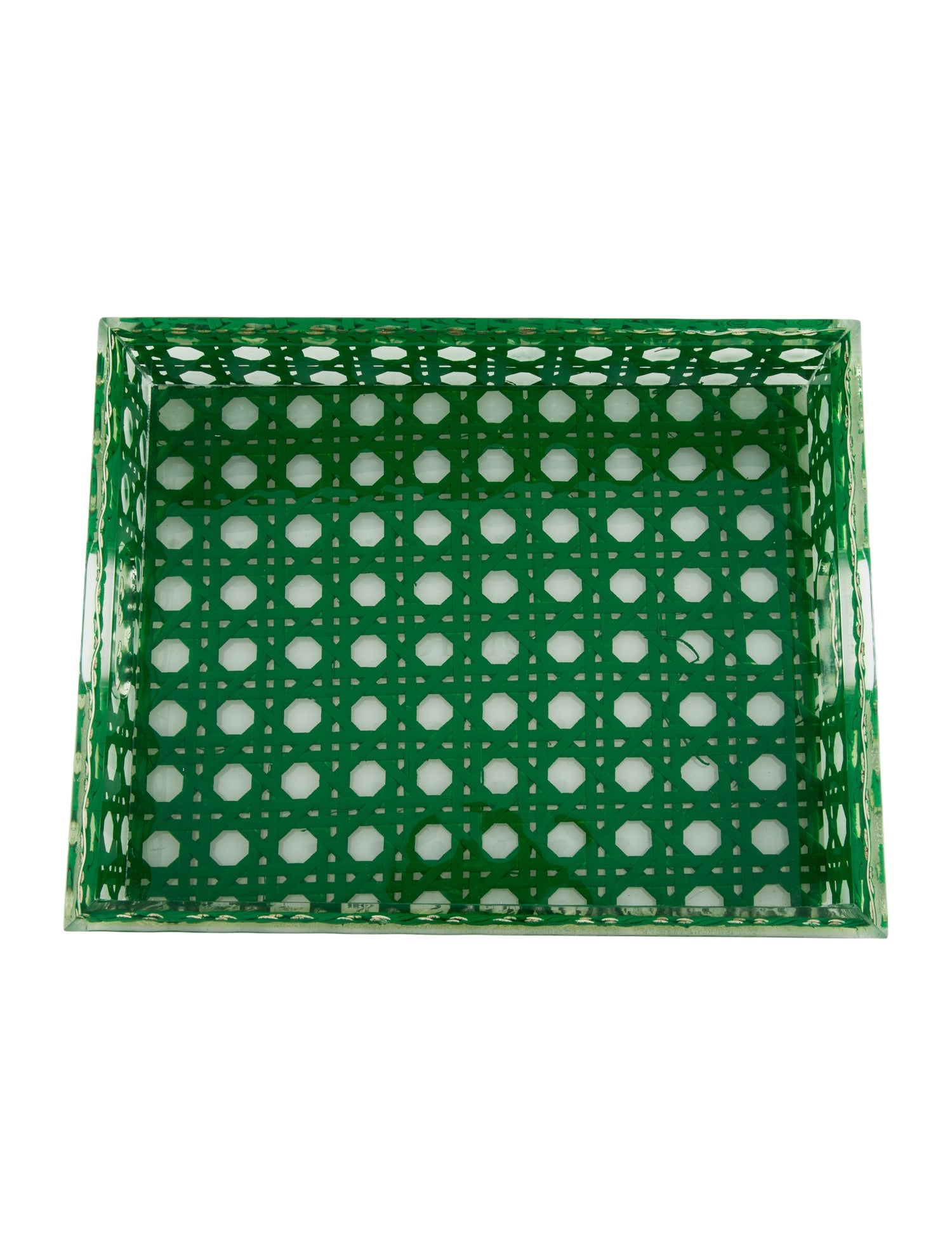 Christian Dior Rattan Cannage Provence Tray