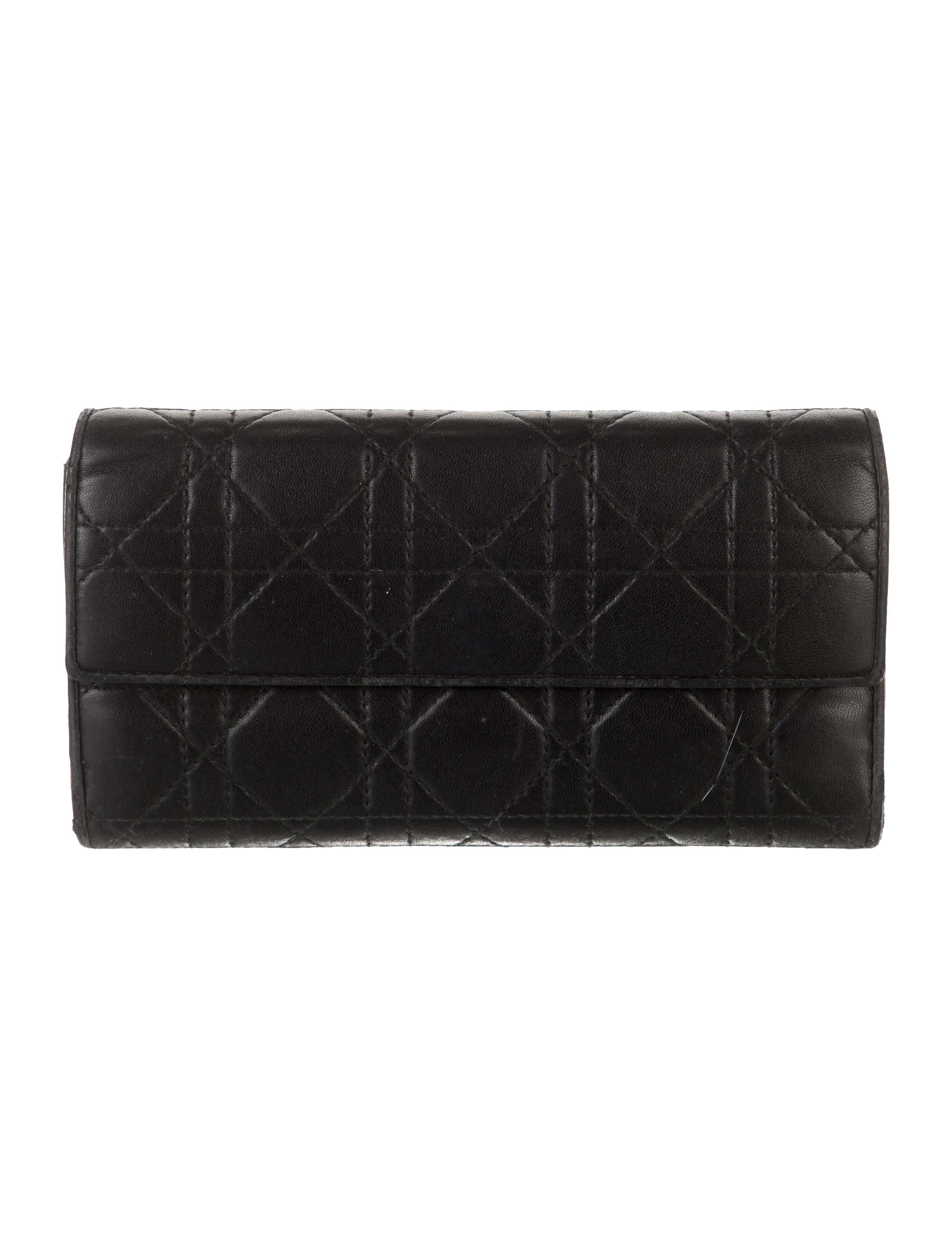 Christian Dior 2015 Wallet on Chain Continental Wallet