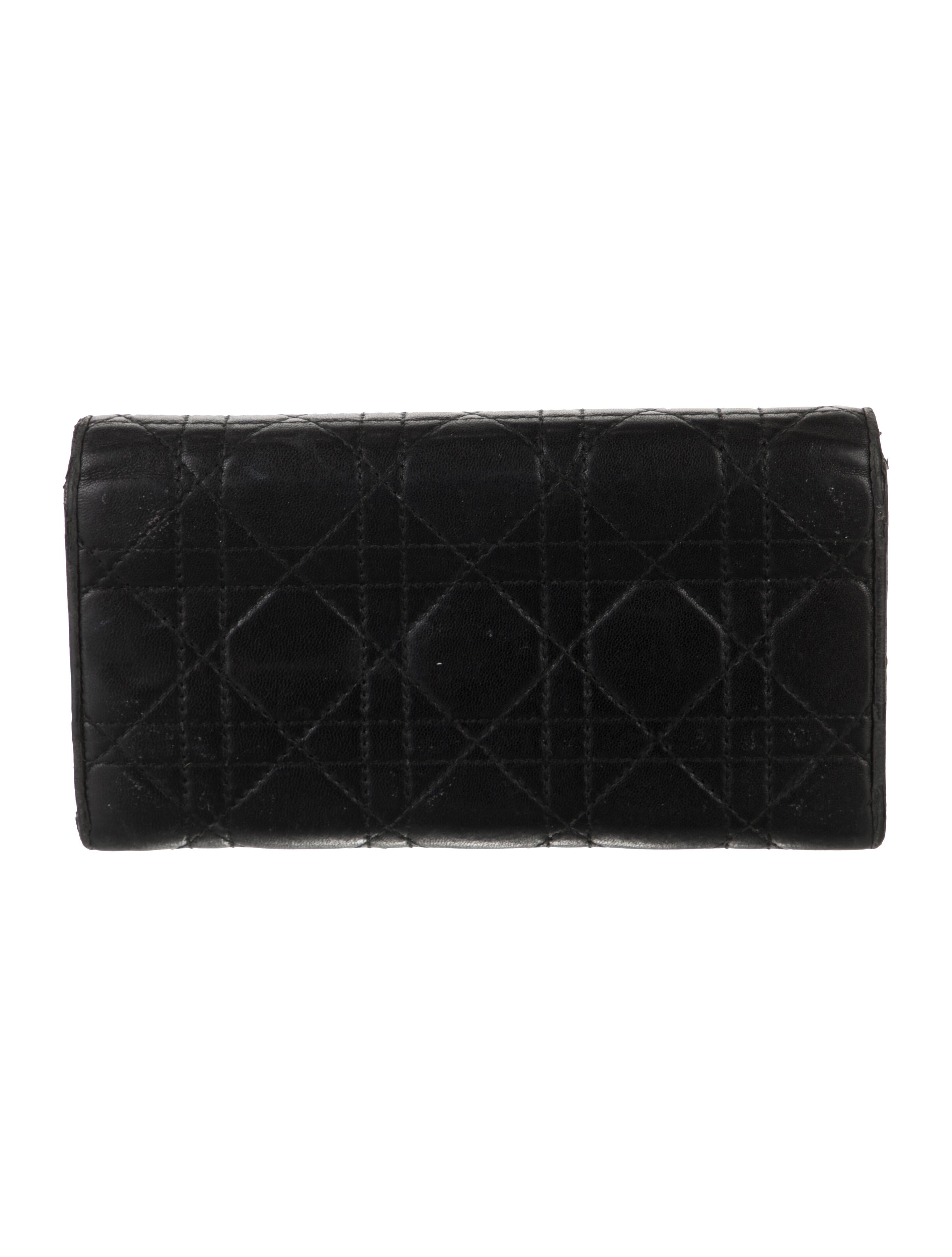Christian Dior 2015 Wallet on Chain Continental Wallet