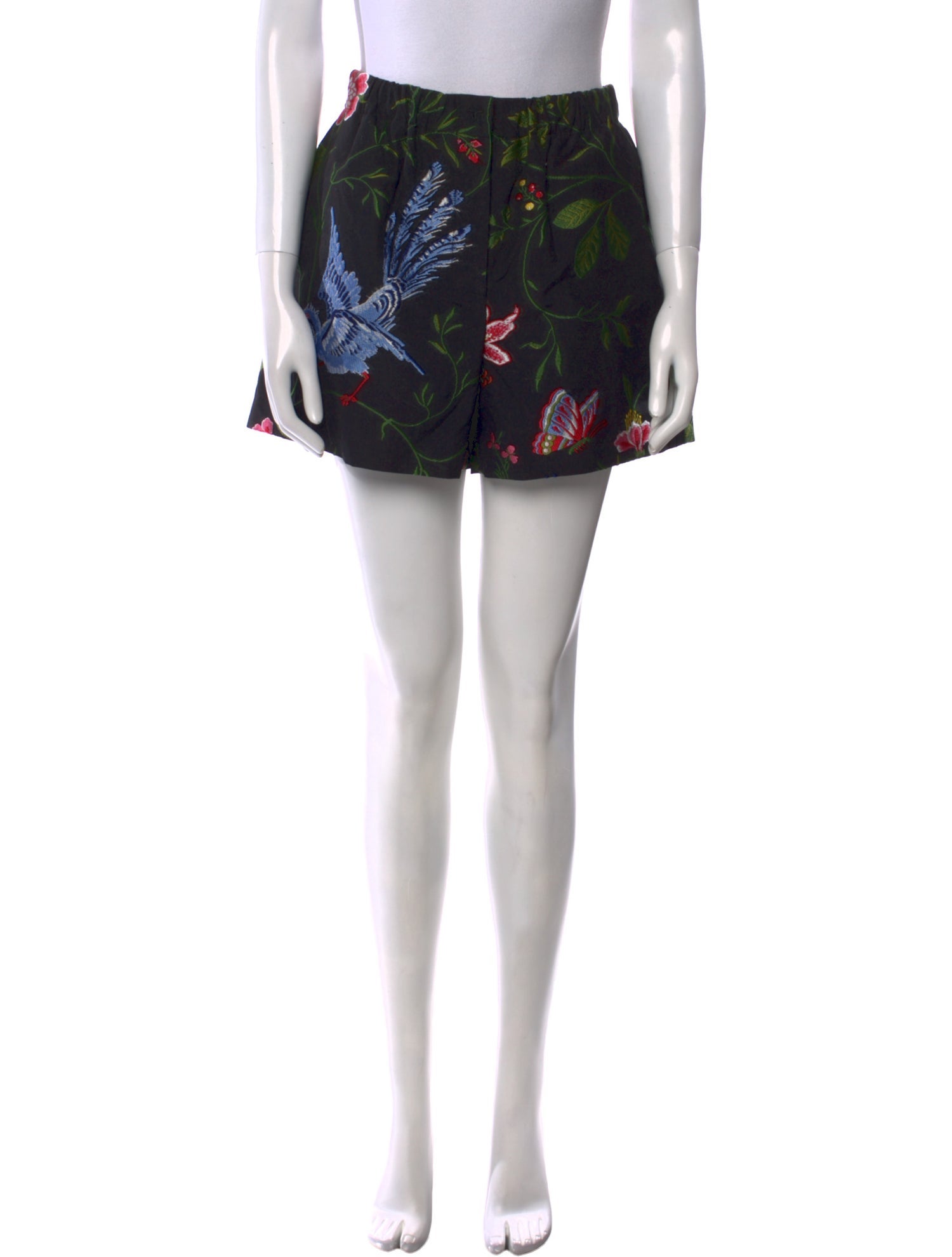 Christian Dior Printed Mini Shorts