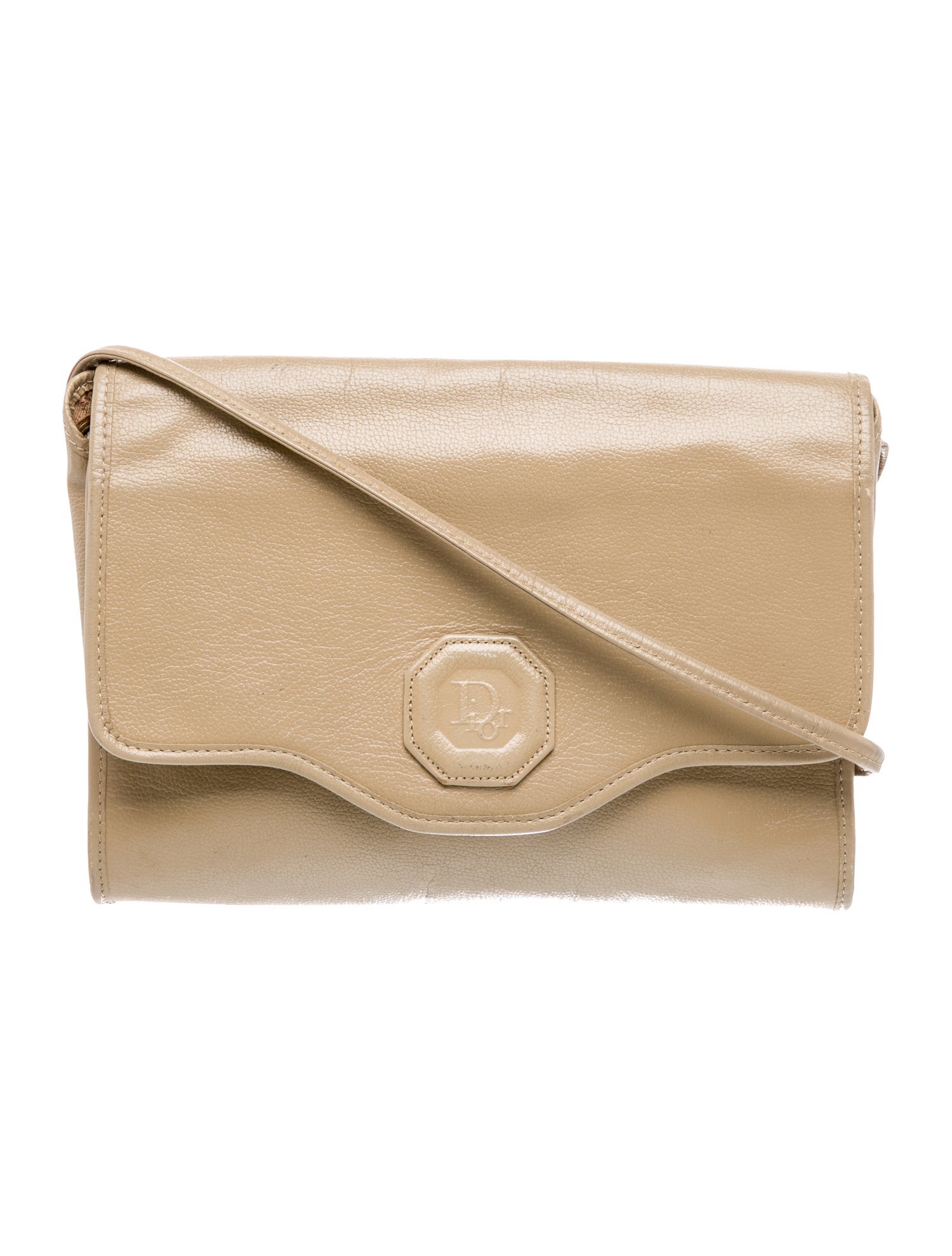 Christian Dior Leather Crossbody Bag Vintage