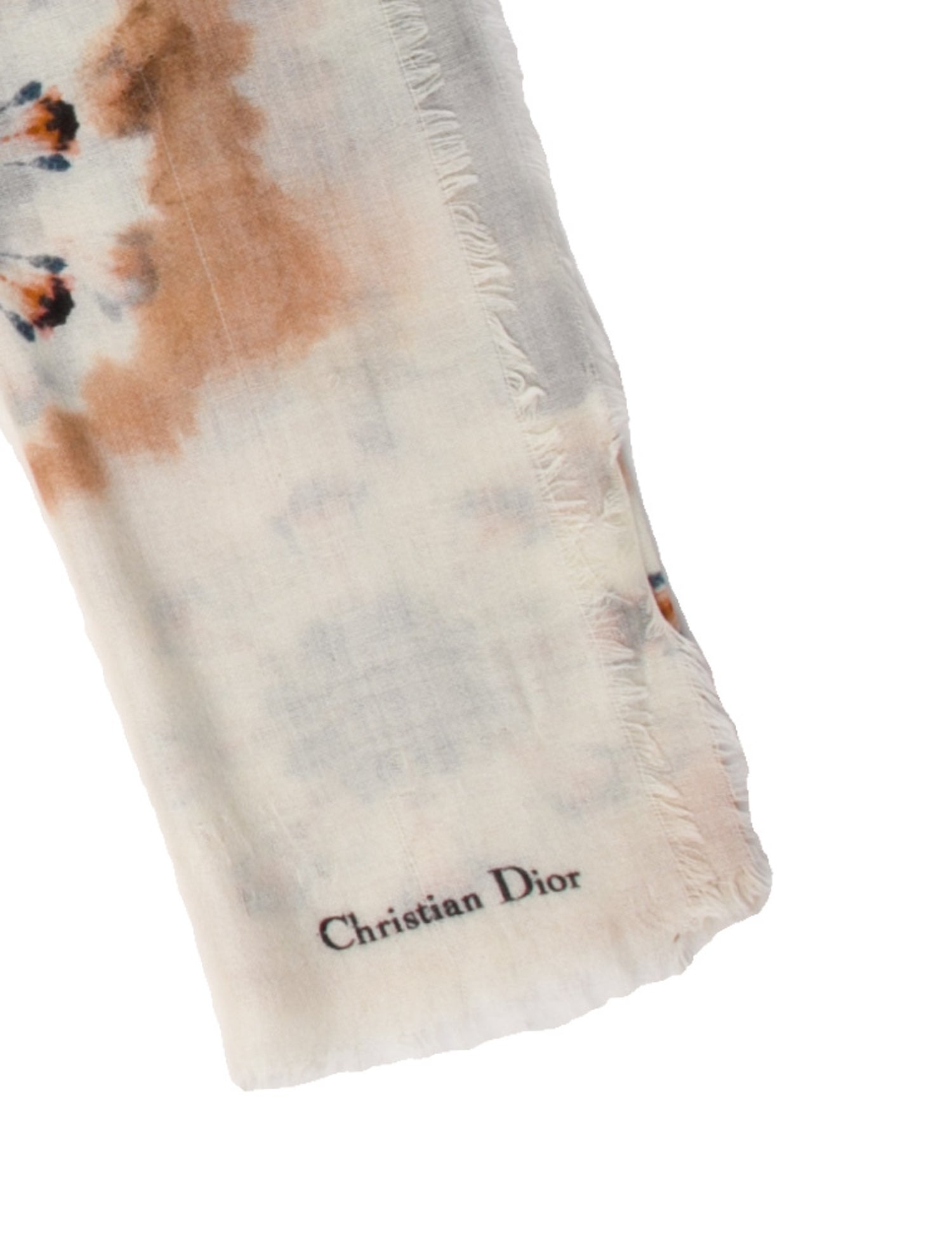 Christian Dior Silk Printed Bandana