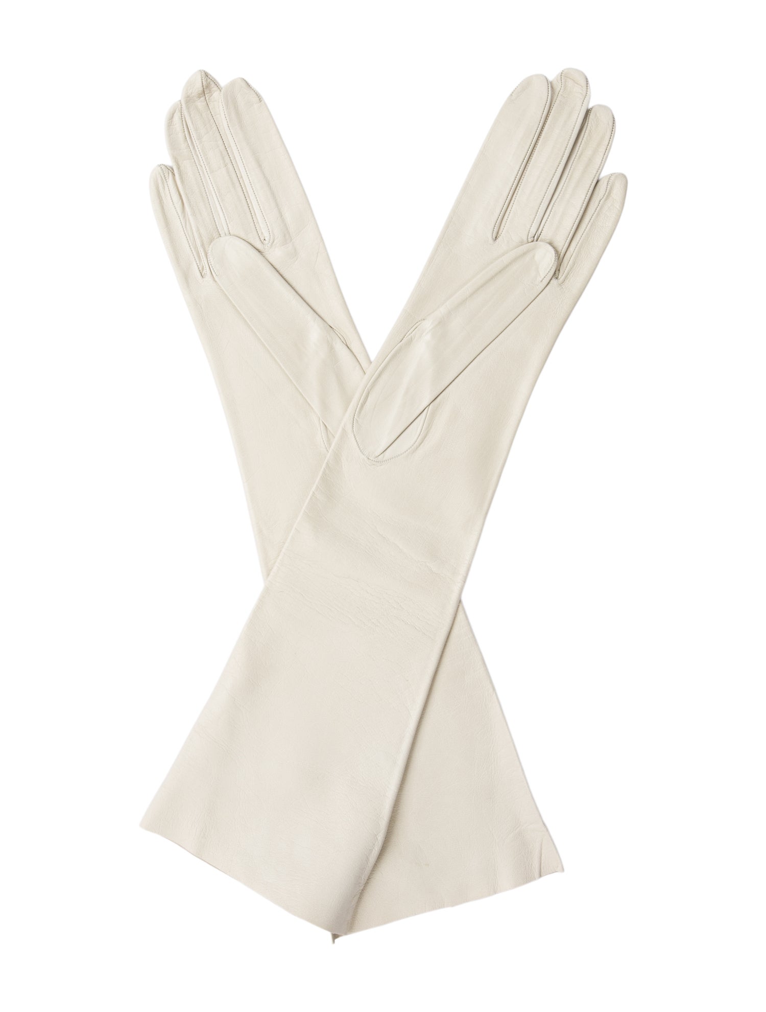 Christian Dior neutral gloves