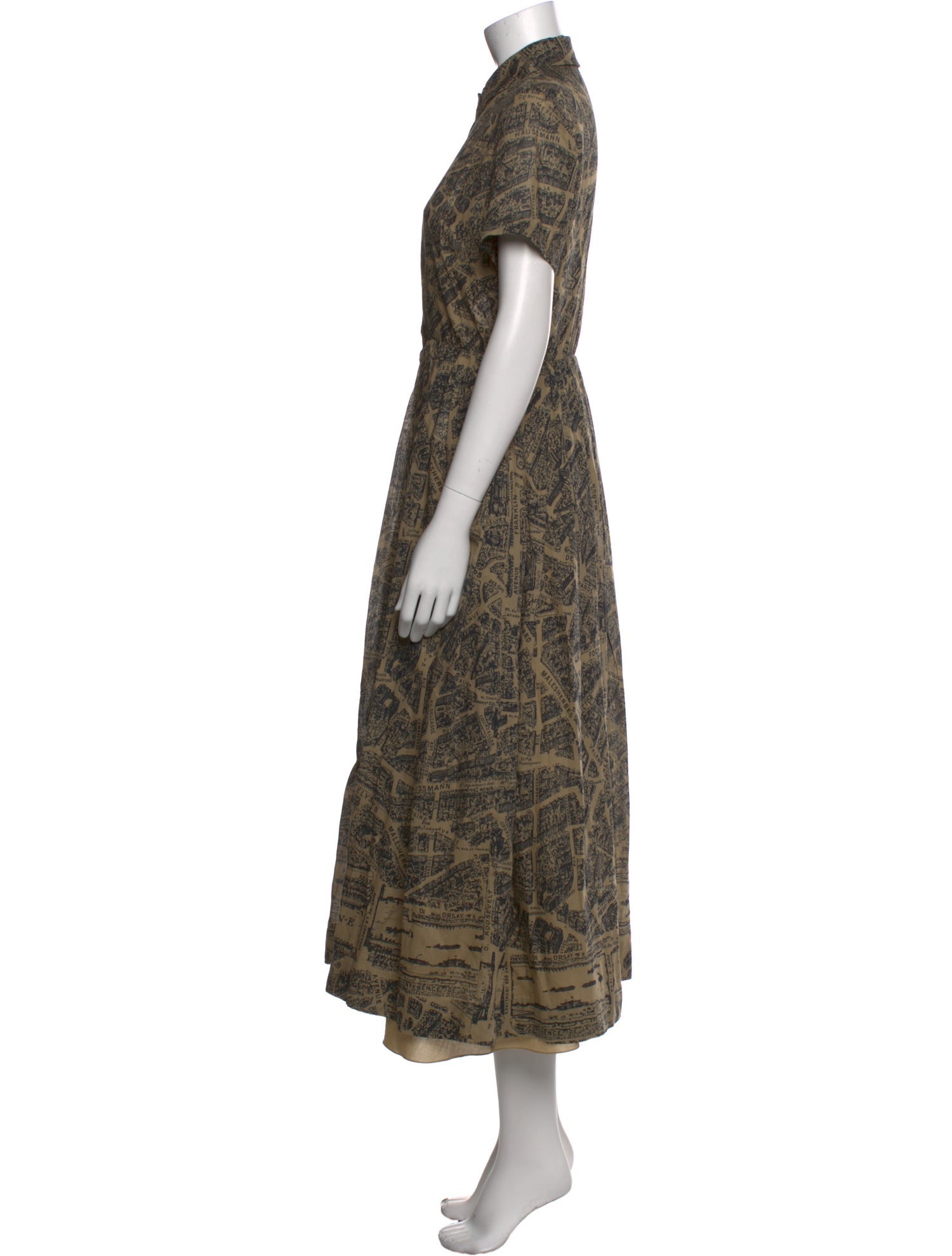 Christian Dior Printed Long Dress