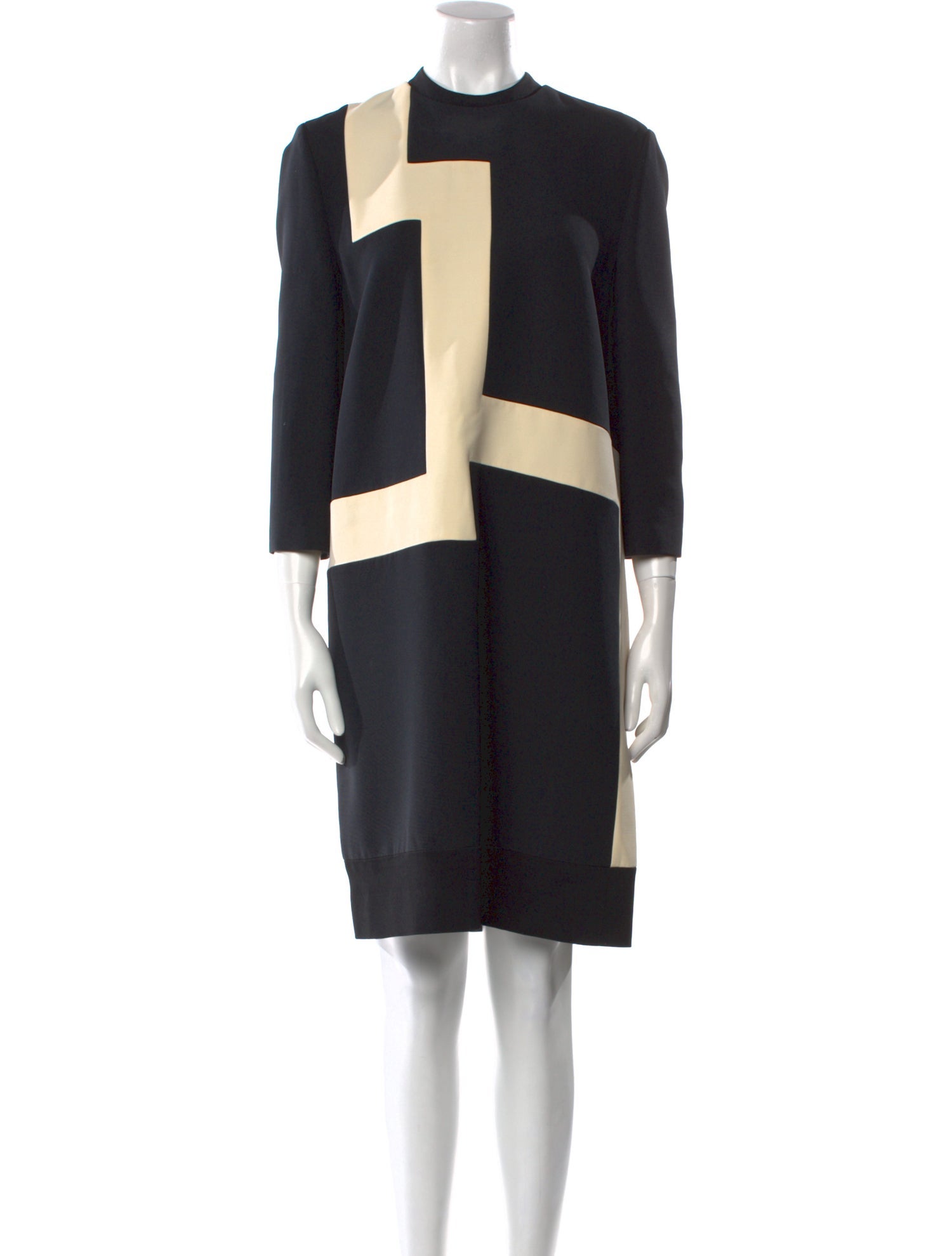 Christian Dior Wool Knee-Length Dress