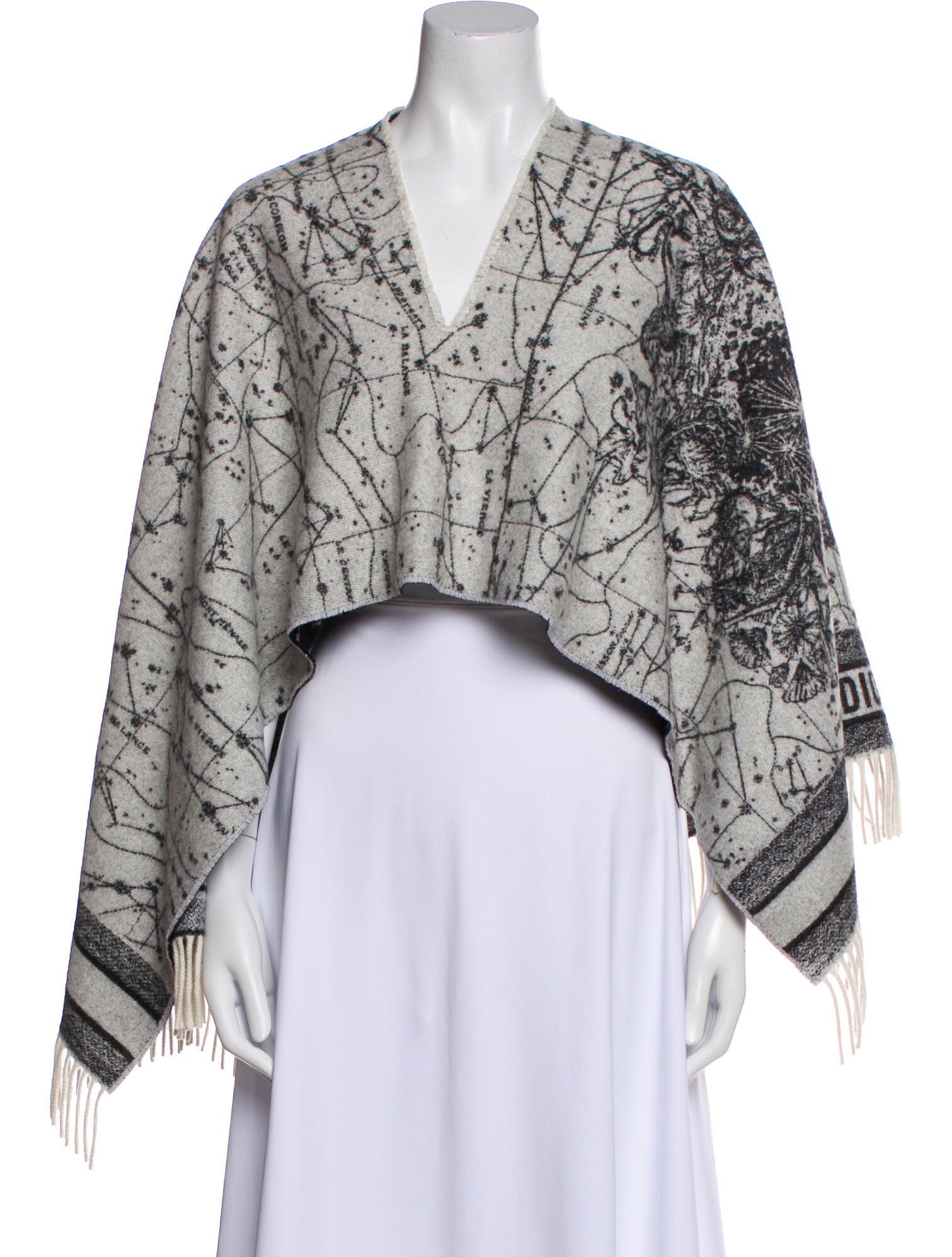 Christian Dior Cashmere Printed Jacket