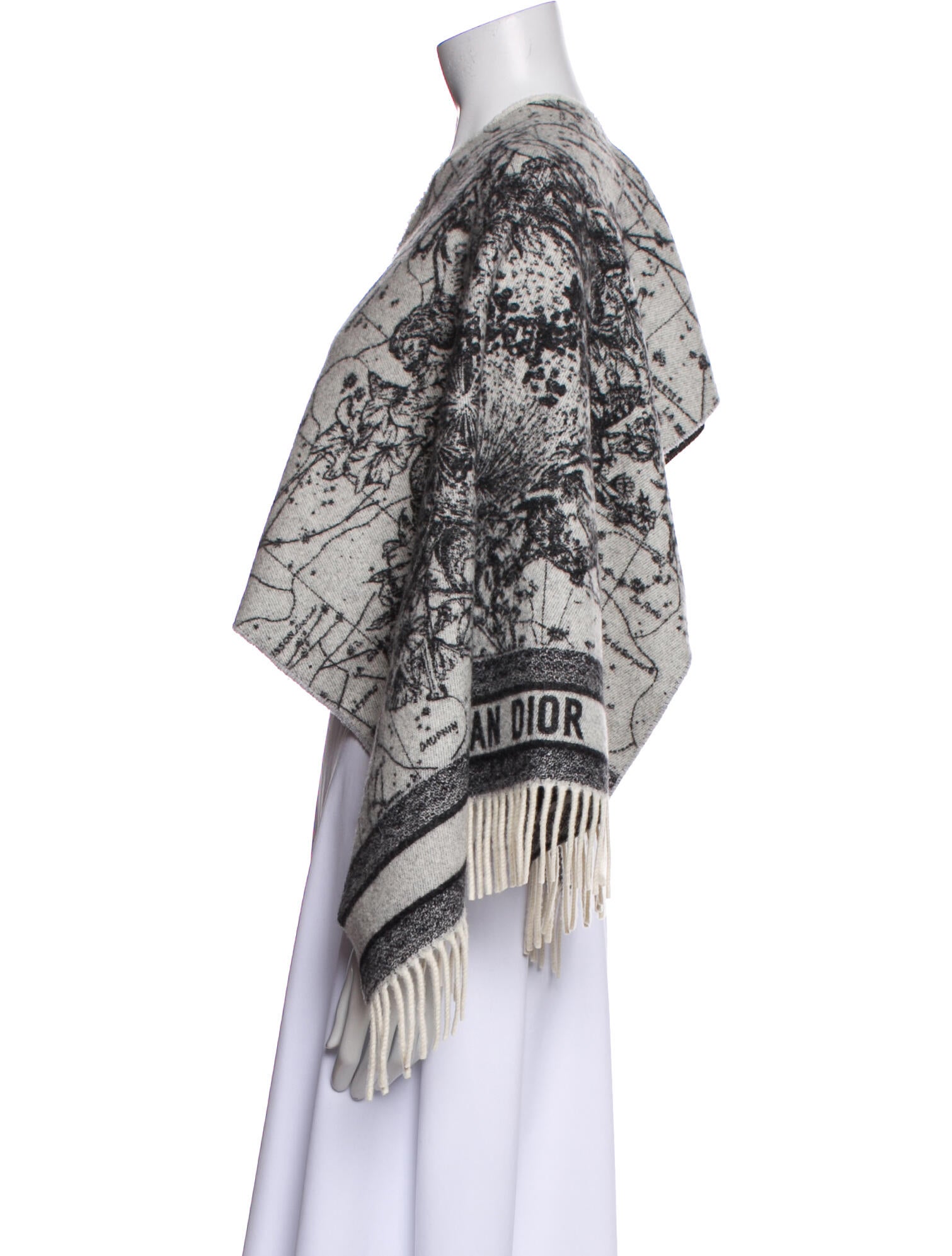 Christian Dior Cashmere Printed Jacket