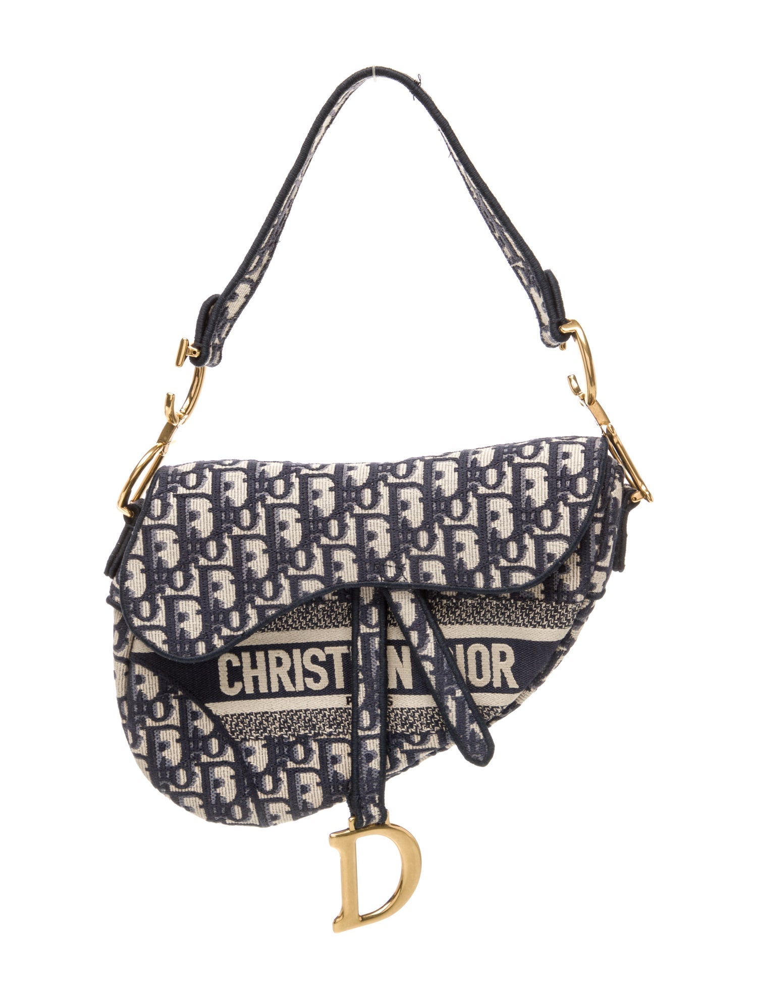 Christian Dior Oblique Jacquard Oblique Saddle