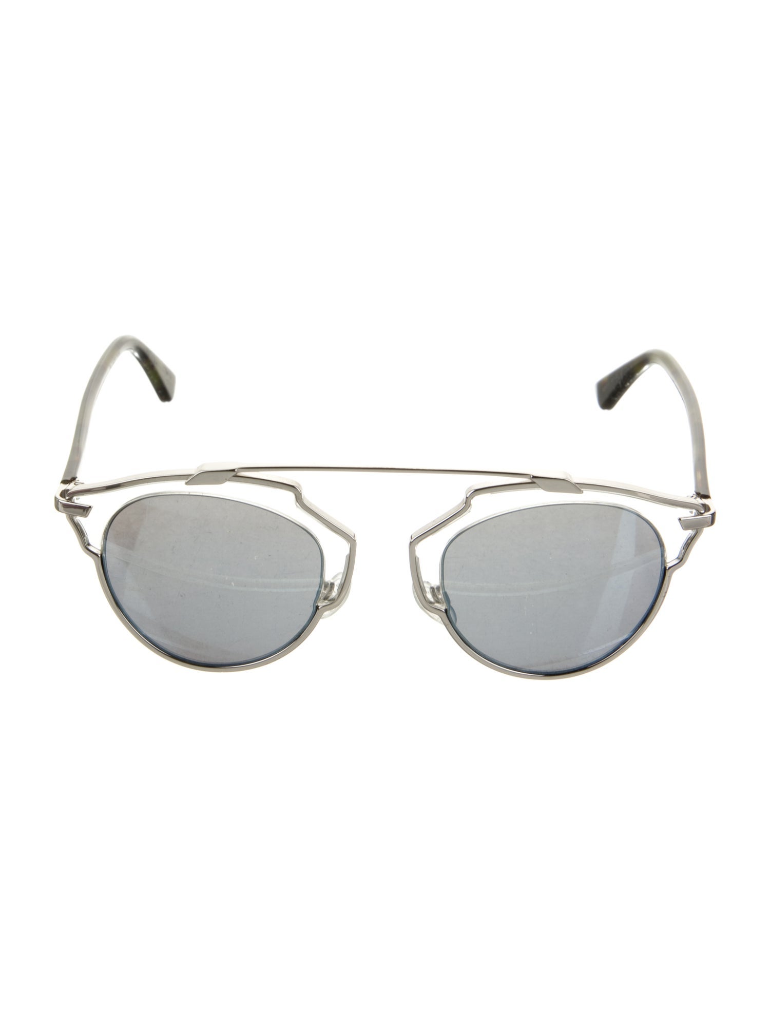 Christian Dior Round Tinted Sunglasses