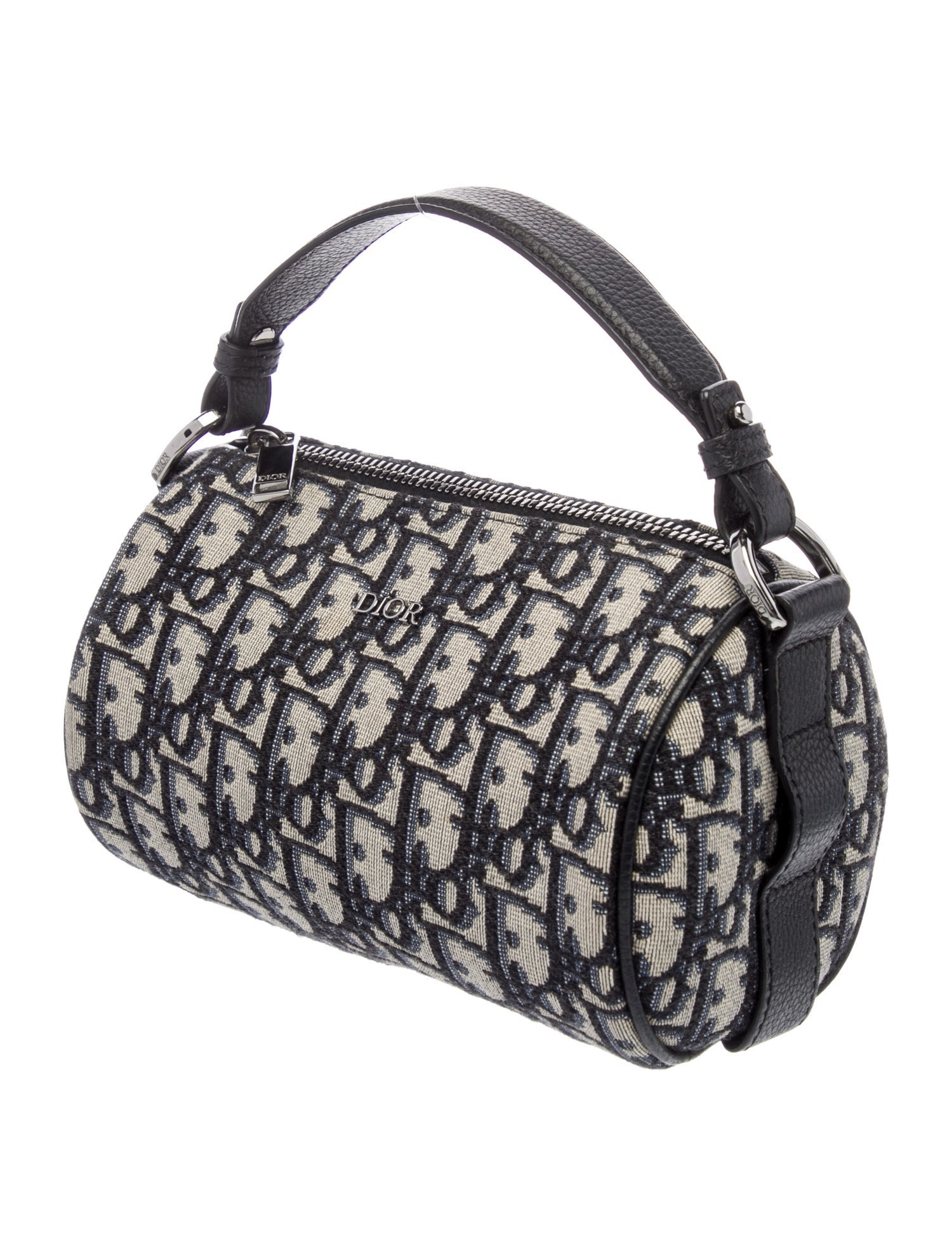 DIOR MEN Oblique Jacquard Mini Oblique Roller Messenger Bag 2022