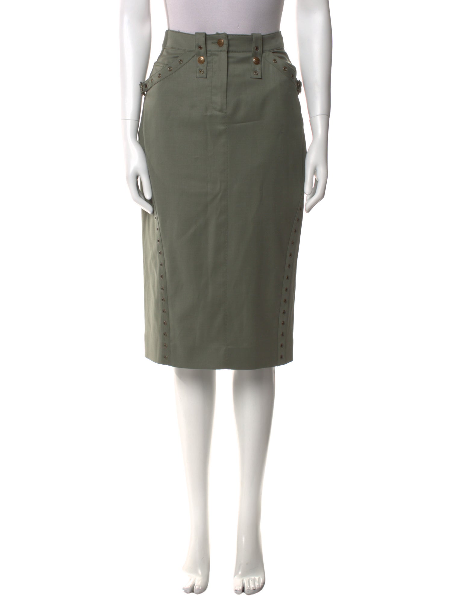 Christian Dior Studded Accents Mini Skirt