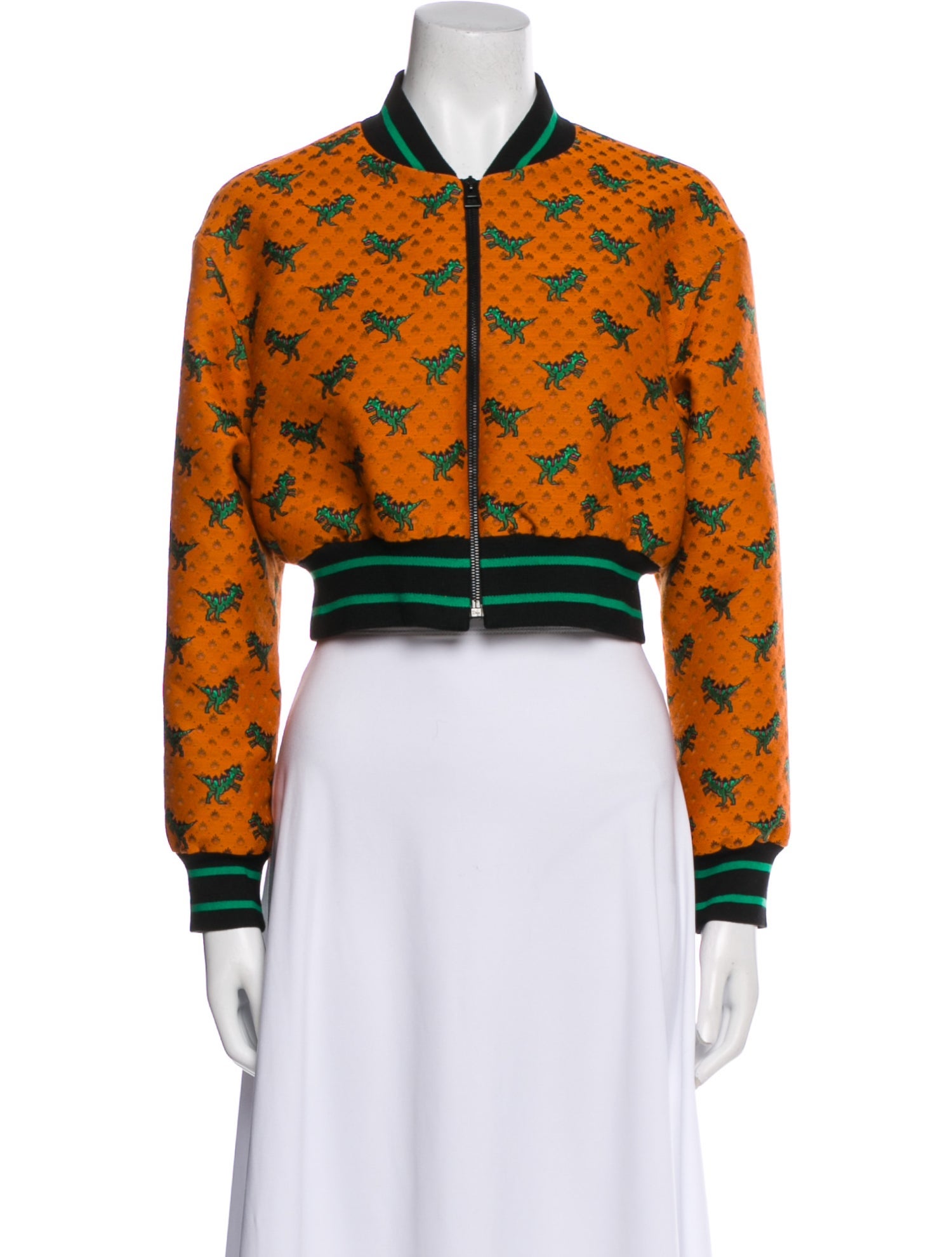 Christian Dior Striped Bomber Jacket