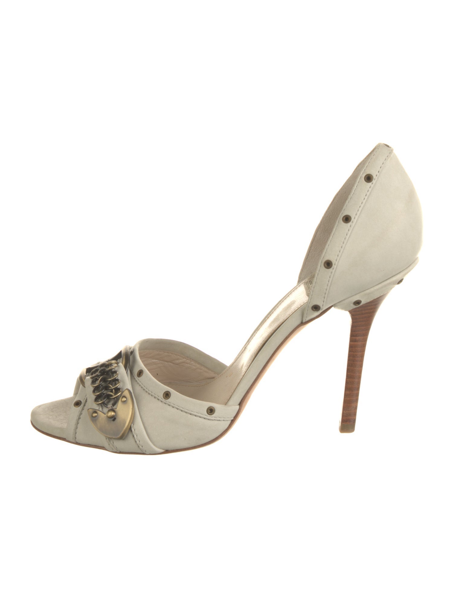 Christian Dior Leather D'Orsay Pumps