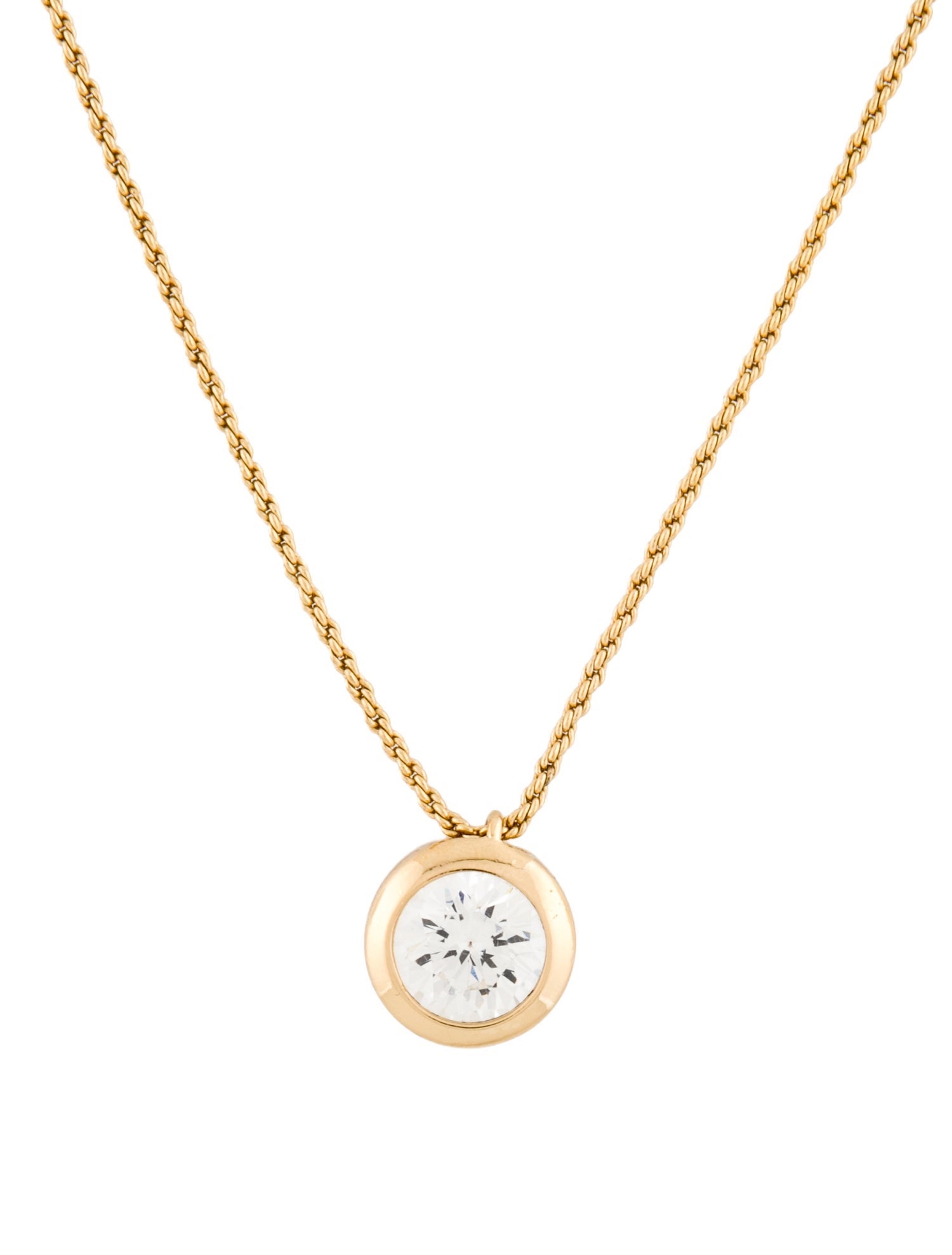 Christian Dior Vintage Crystal Pendant Necklace