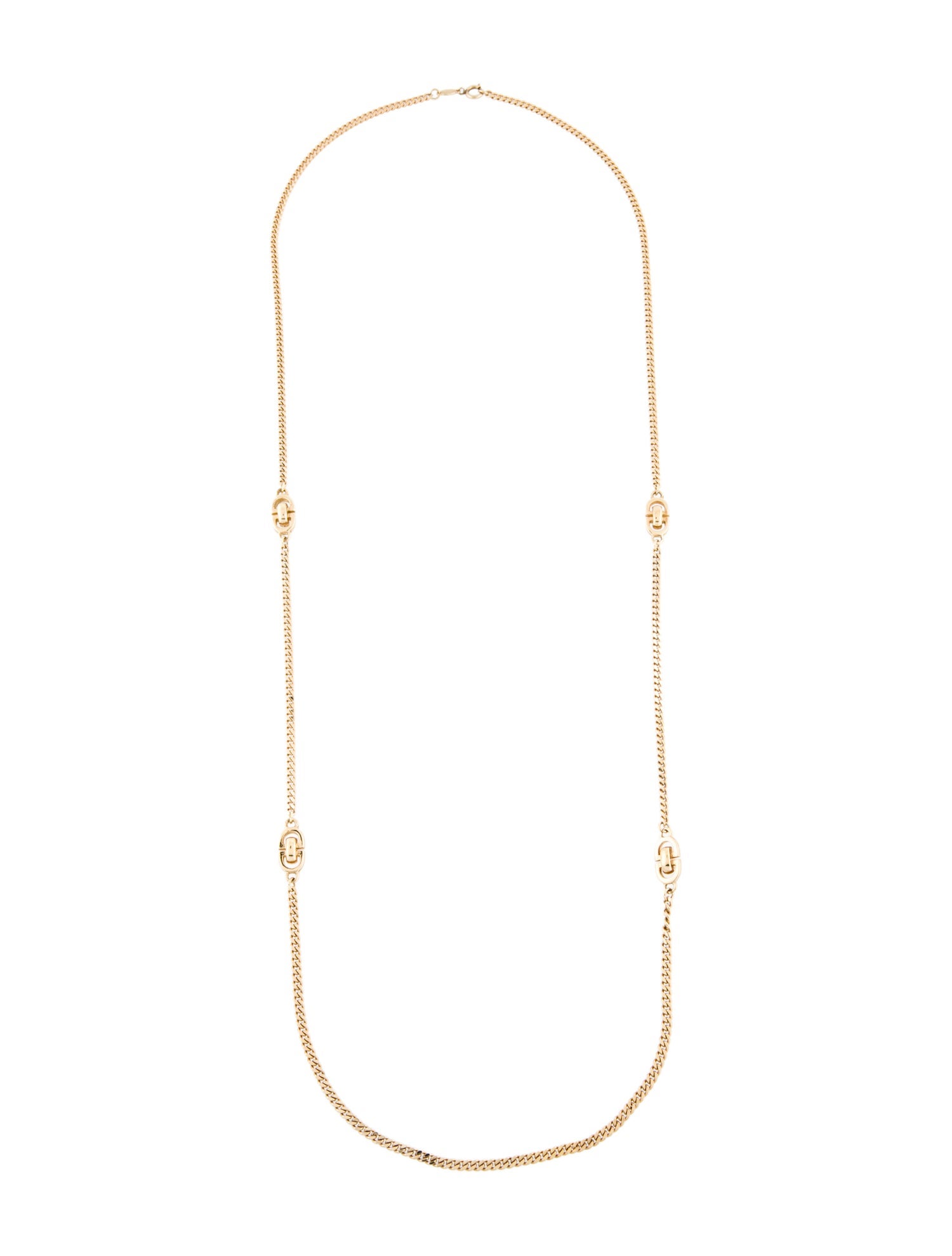 Christian Dior Vintage Chain Necklace