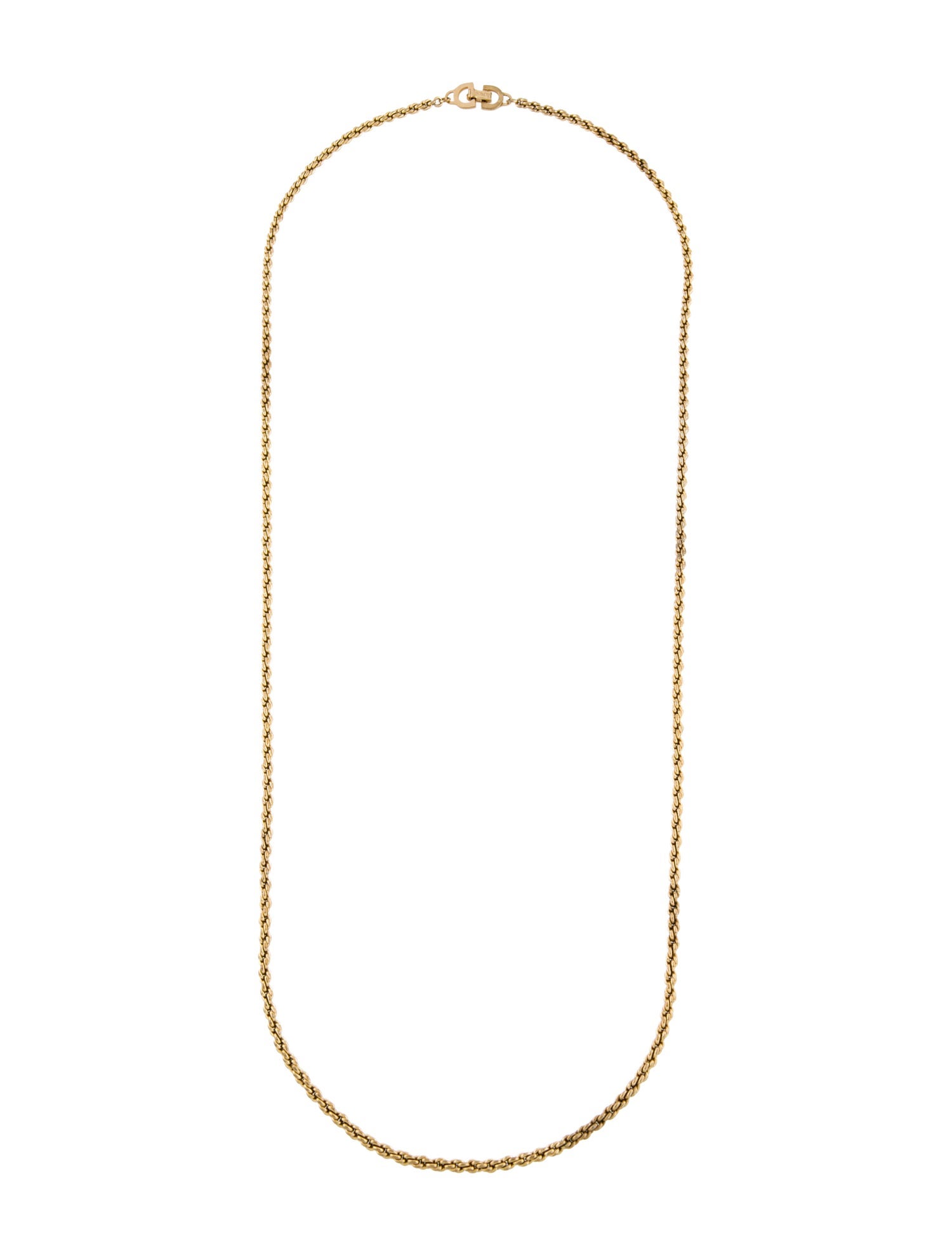 Christian Dior Vintage Chain Necklace