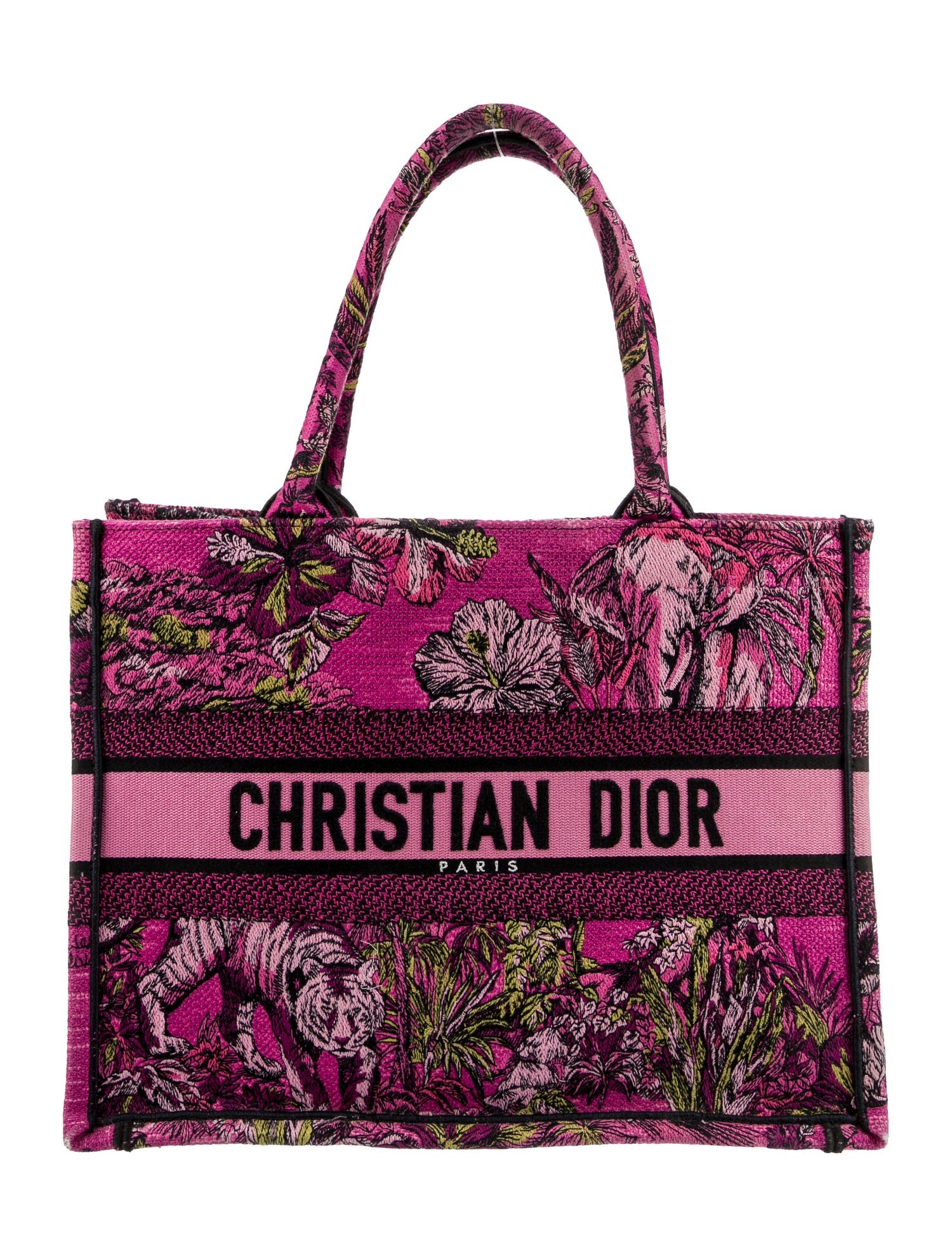 CHRISTIAN DIOR ロゴトートバッグ DIOR | Dior Book Tote バッグ ラージ トワル ドゥ ジュイ リバース
