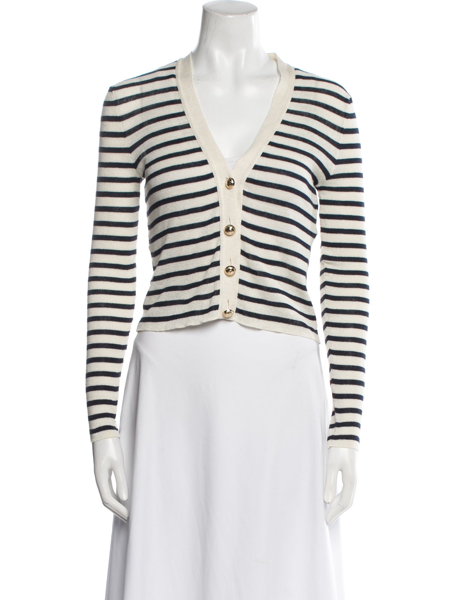 Christian Dior Linen Striped Sweater