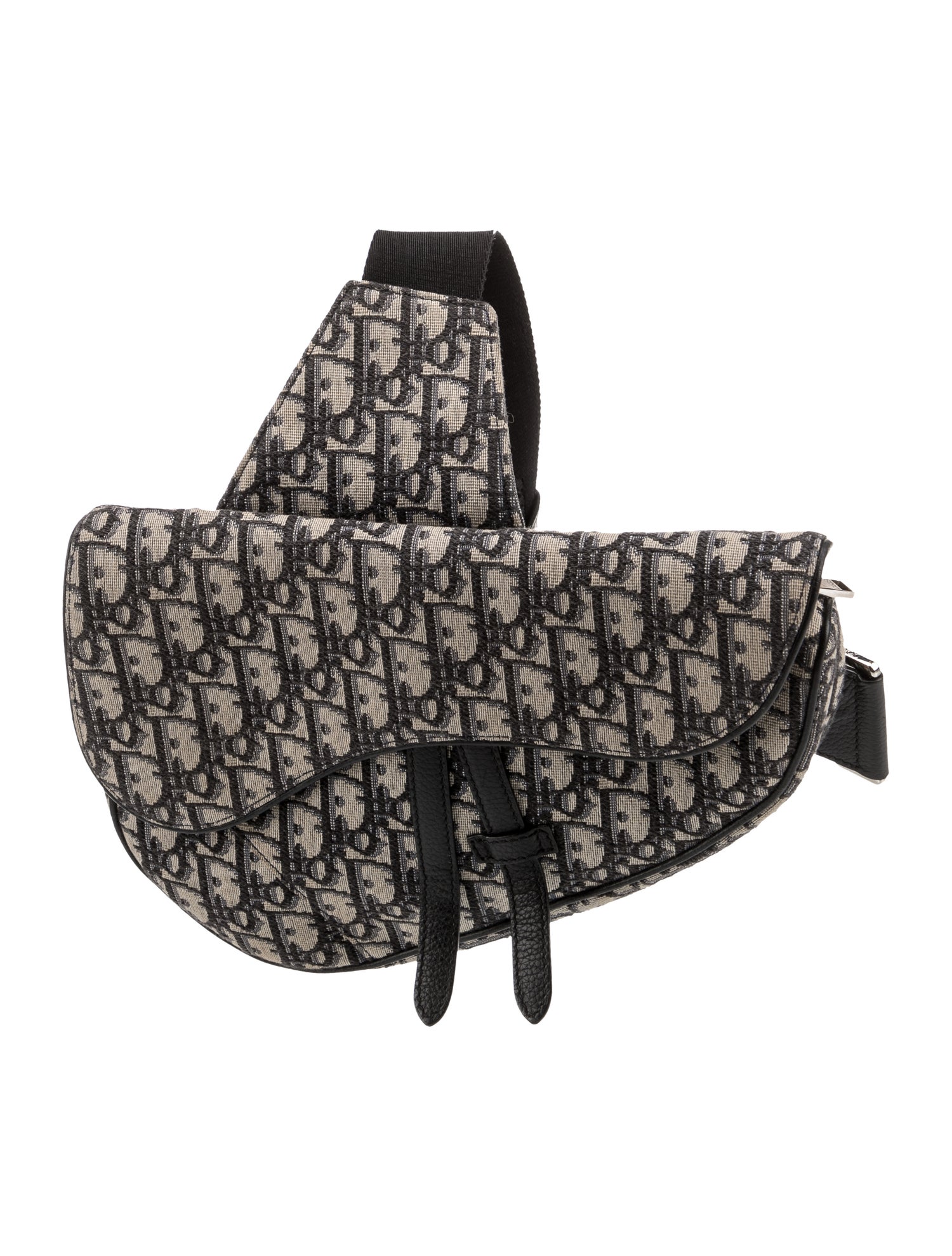 DIOR MEN Oblique Jacquard Christian Dior Oblique Saddle