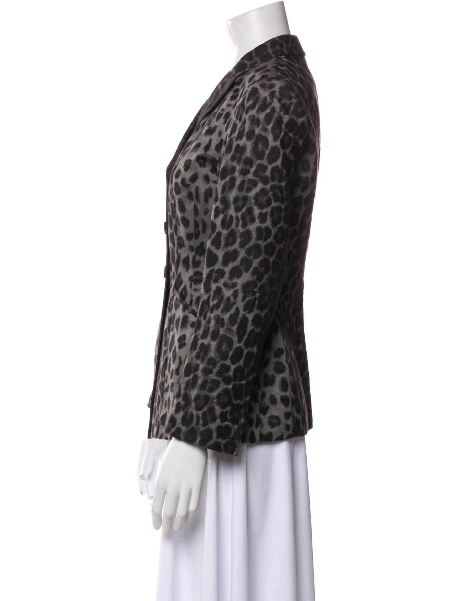 Christian Dior Animal Print Blazer