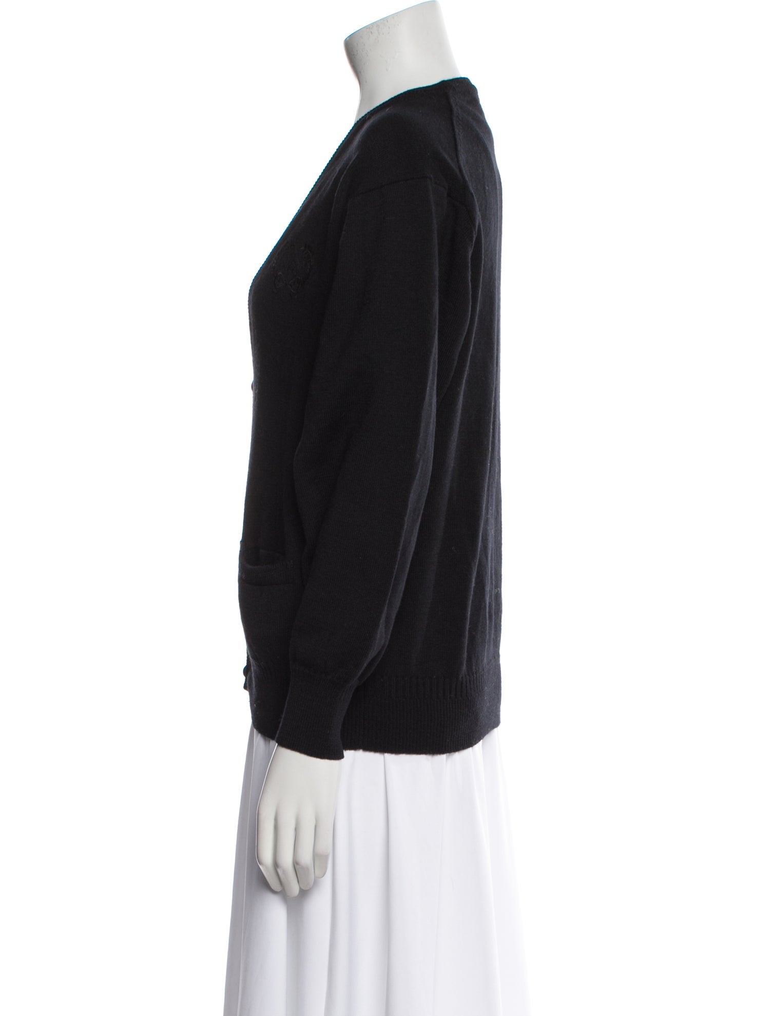 Christian Dior Vintage V-Neck Sweater