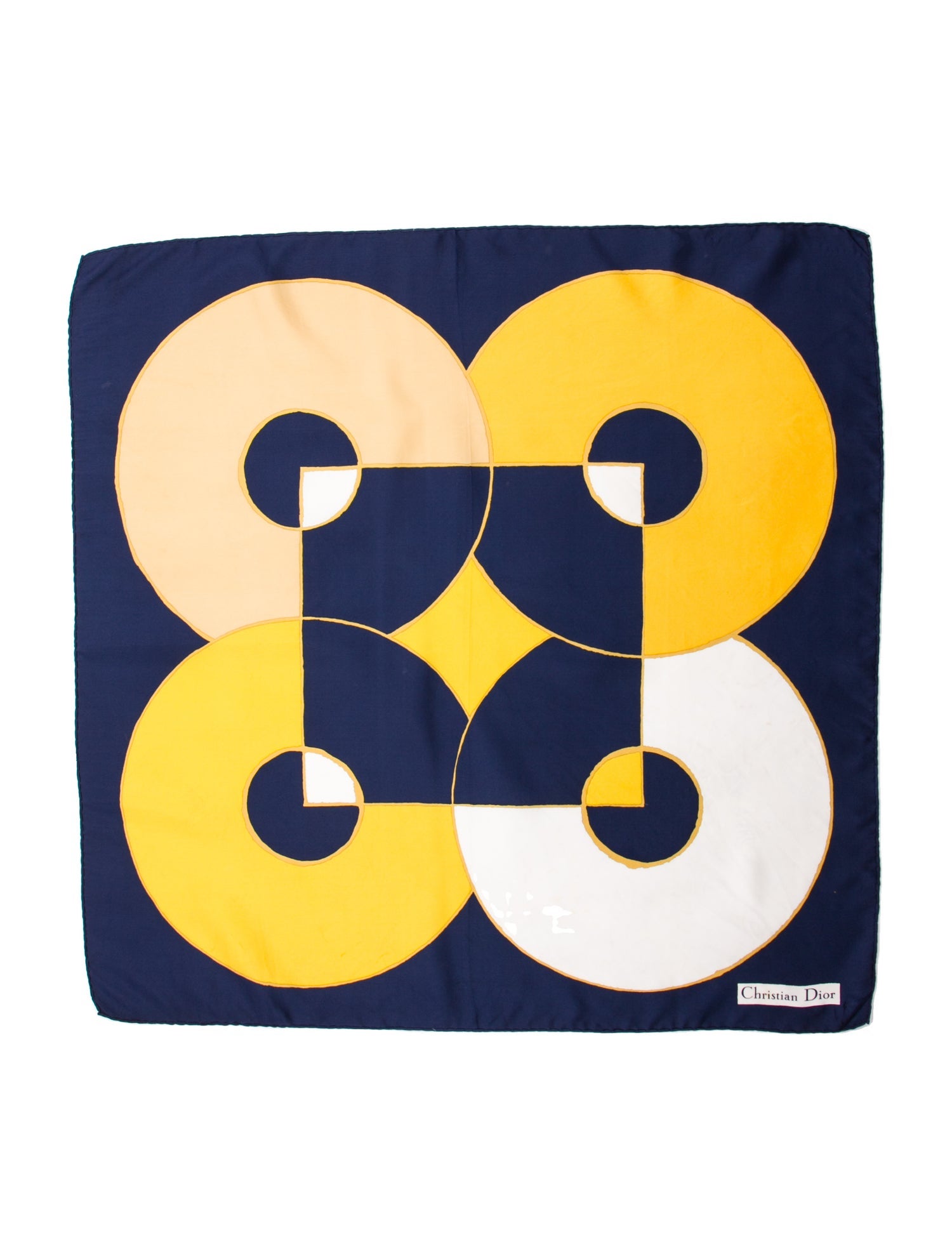 Christian Dior Silk Printed Scarf