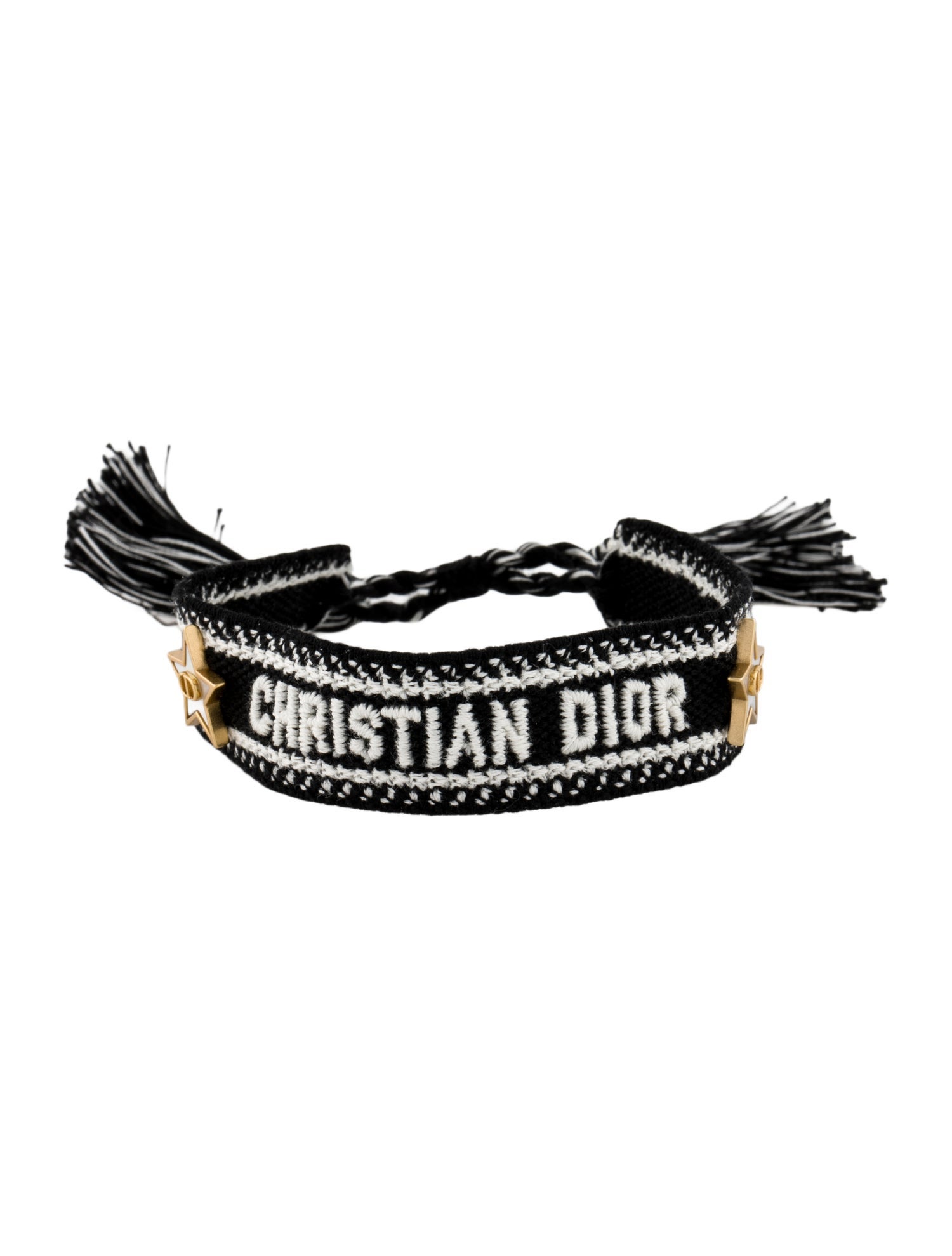Christian Dior Mother of Pearl Friendship Wrap Bracelet