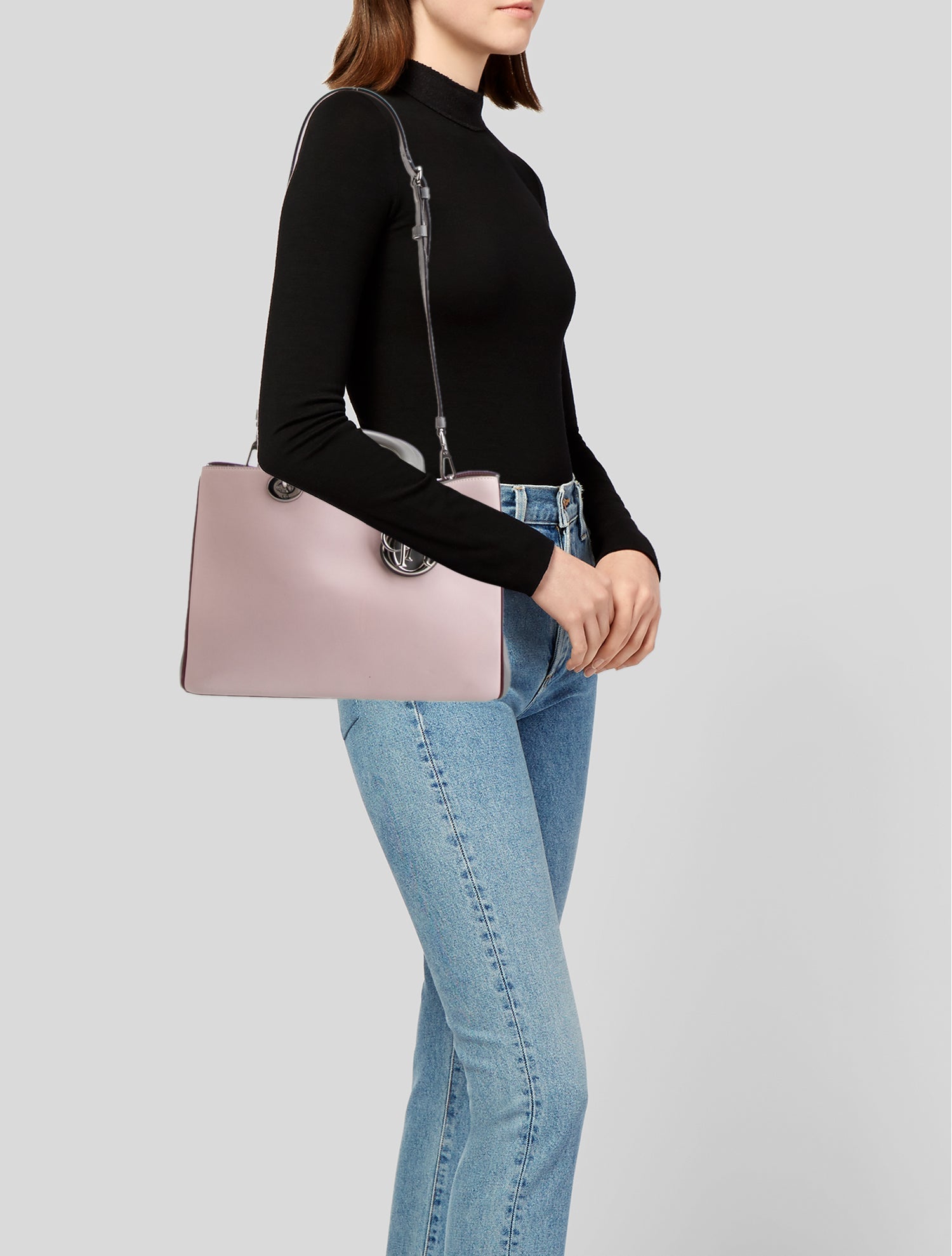 Christian Dior Leather Diorissimo Medium