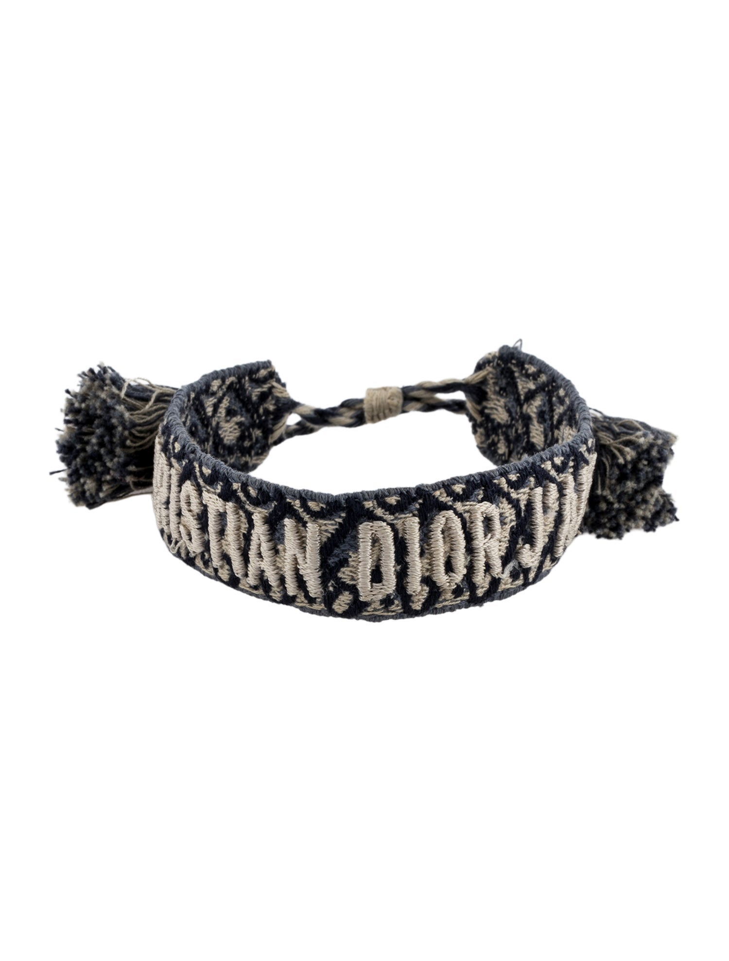 Christian Dior J'adior Woven Friendship Bracelet