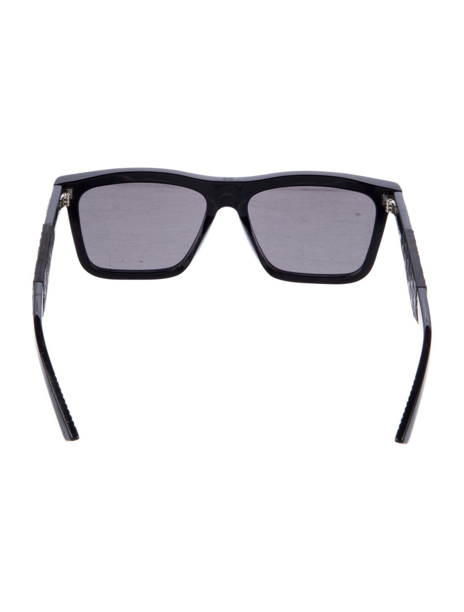 Christian Dior Cannage Pattern Wayfarer Sunglasses