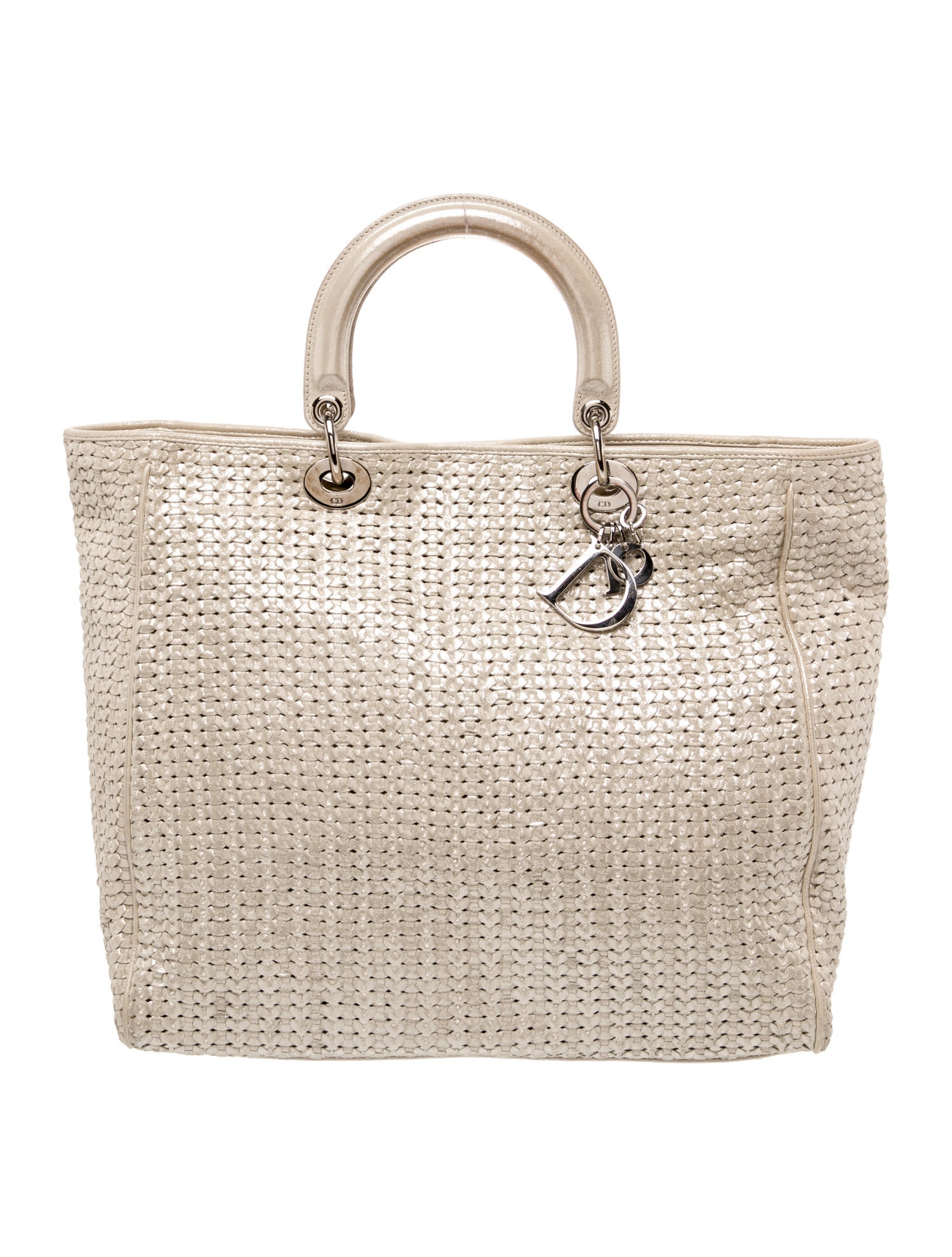 Christian Dior Leather Lady Dior Large Vintage