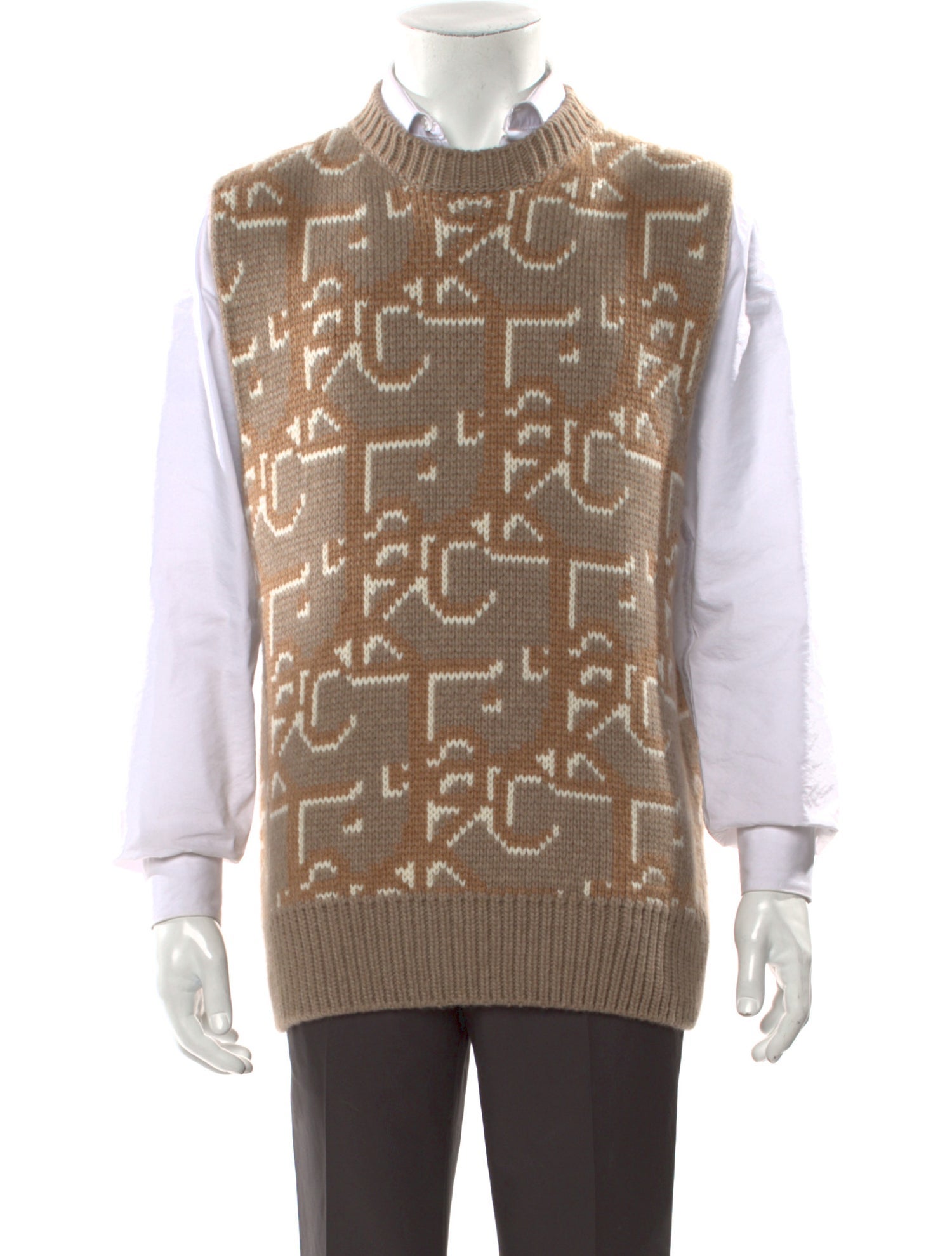 Cactus Jack Dior 2022 Cashmere Sweater Vest