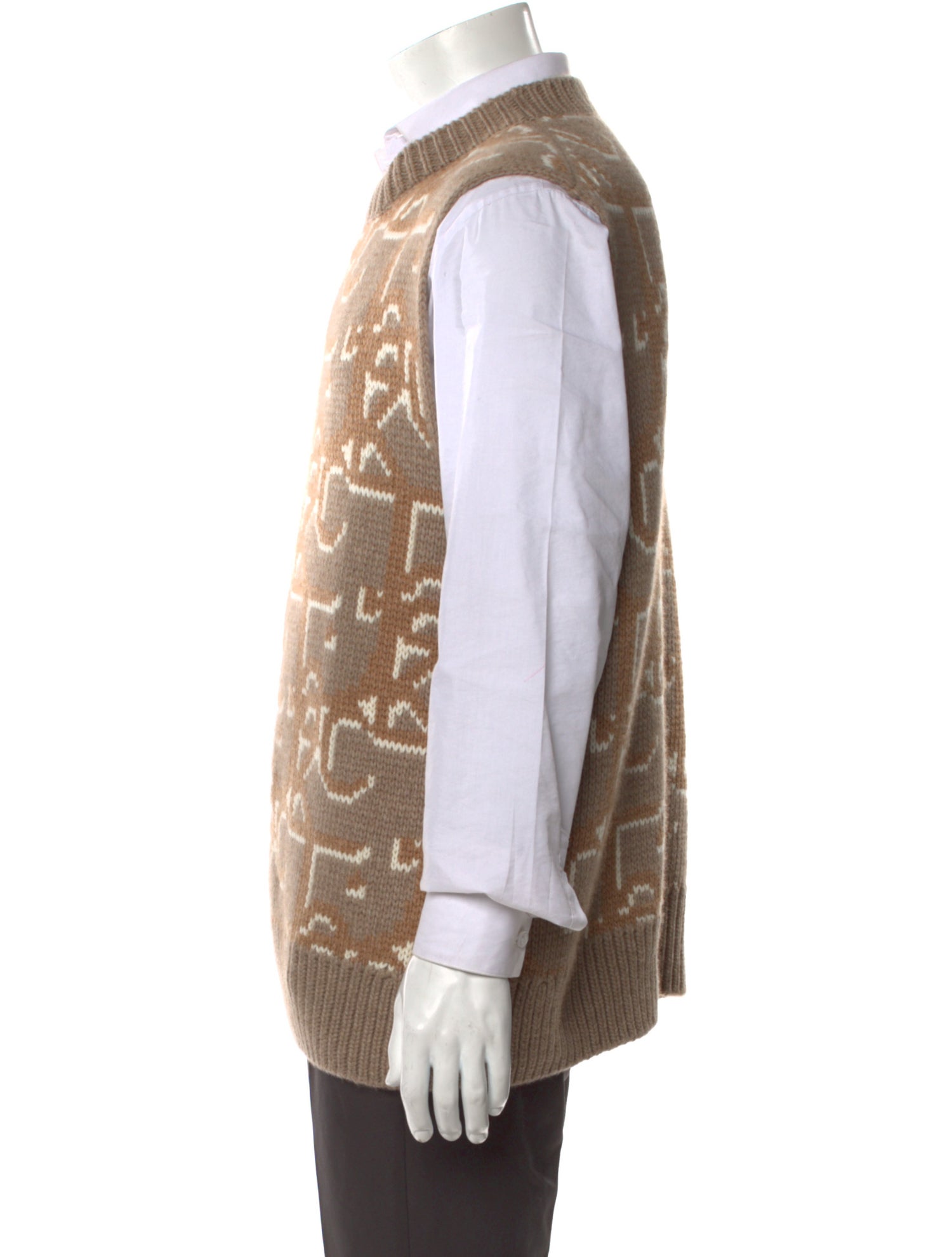 Cactus Jack Dior 2022 Cashmere Sweater Vest