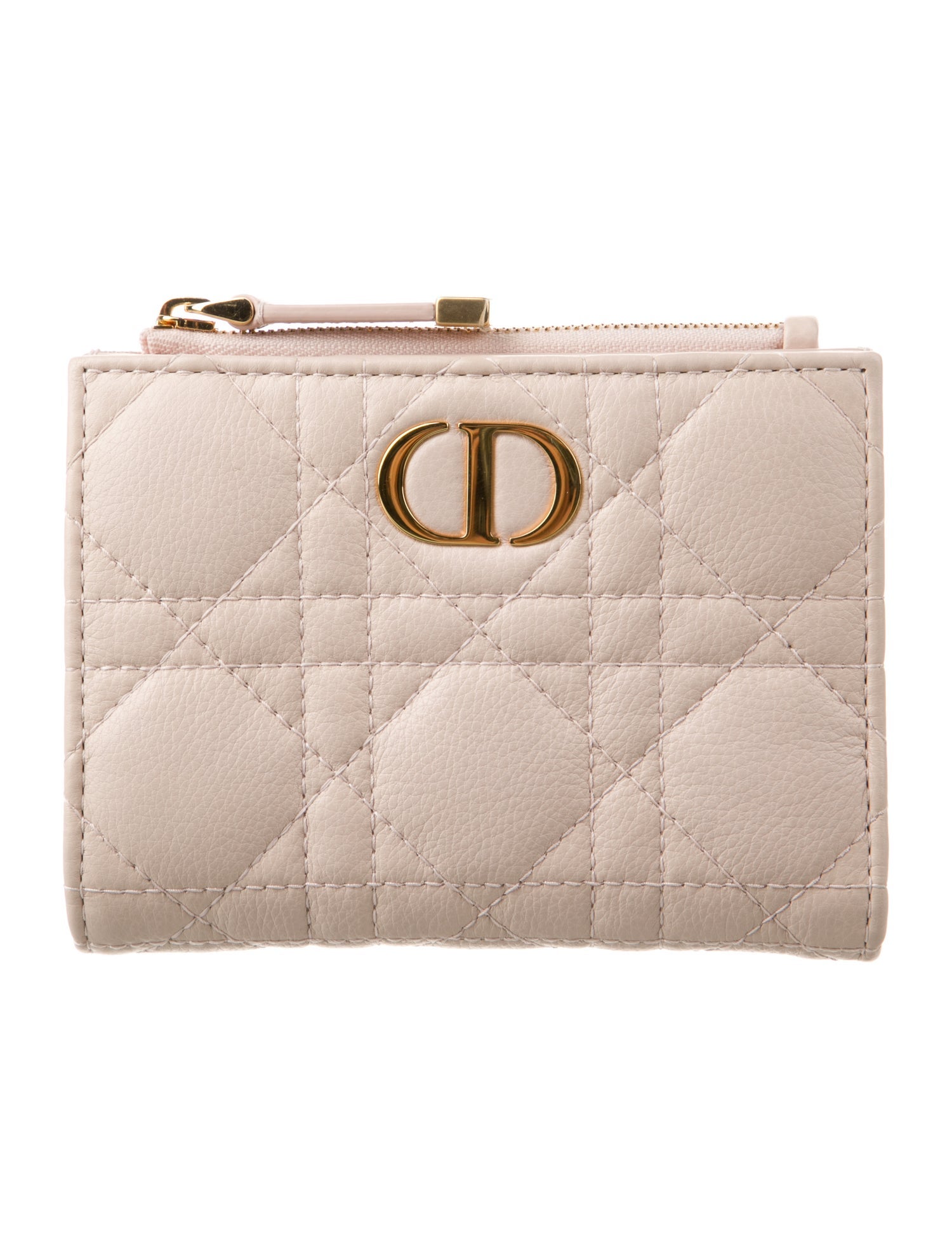 Christian Dior 2024 Caro Dahlia Compact Wallet