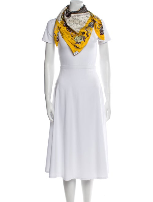Christian Dior Silk Printed Scarf