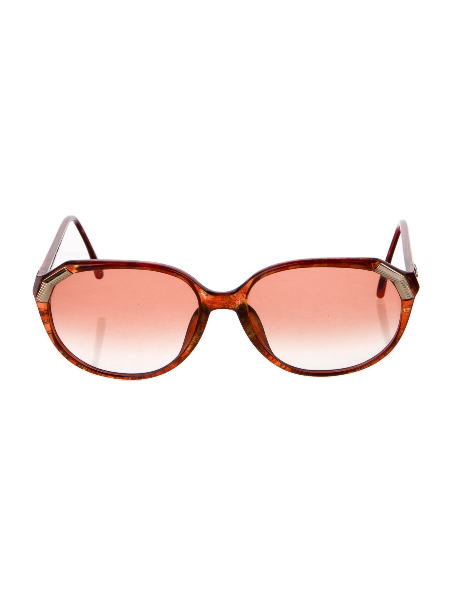 Christian Dior Round Gradient Sunglasses