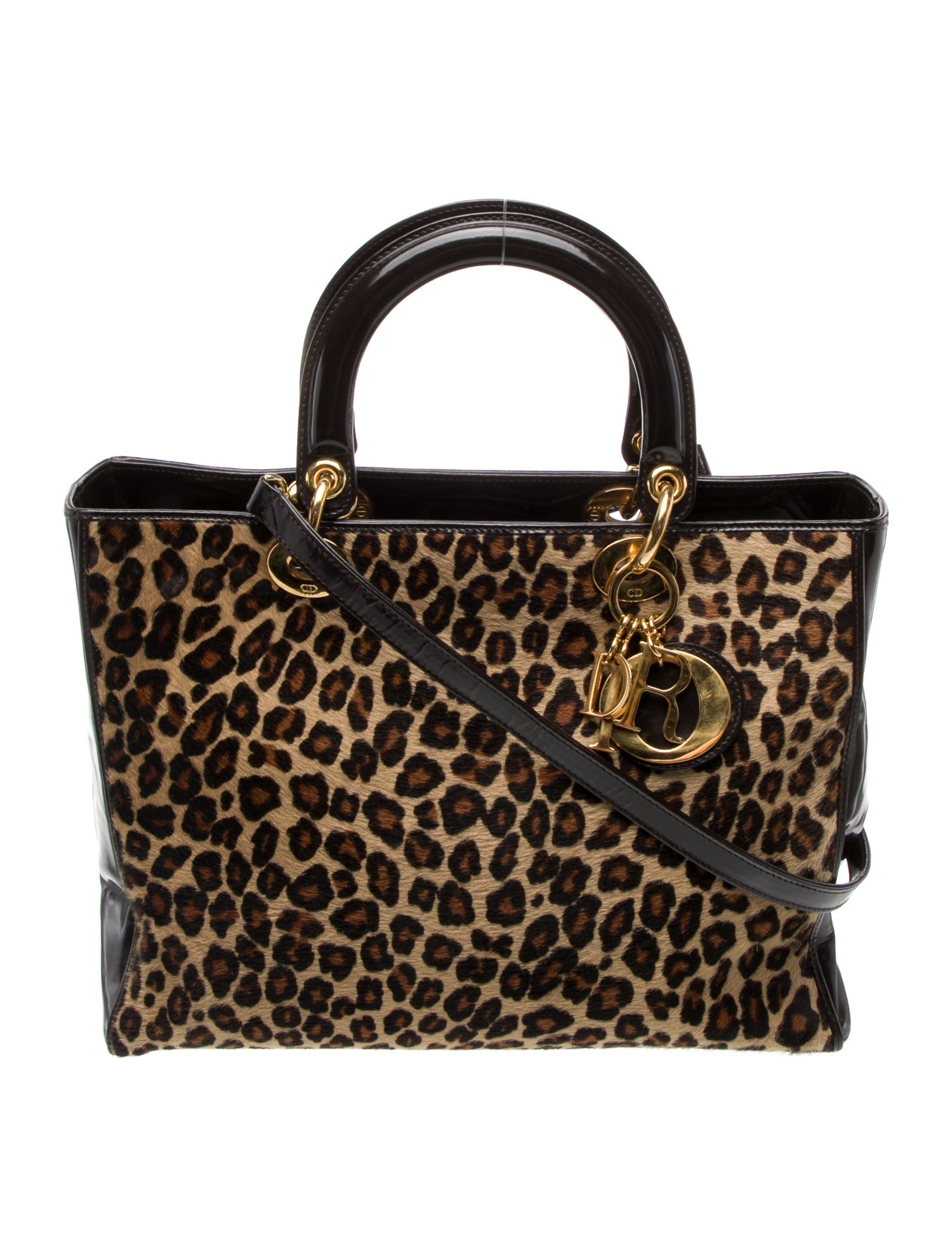 Christian Dior Ponyhair Lady Dior Large Vintage