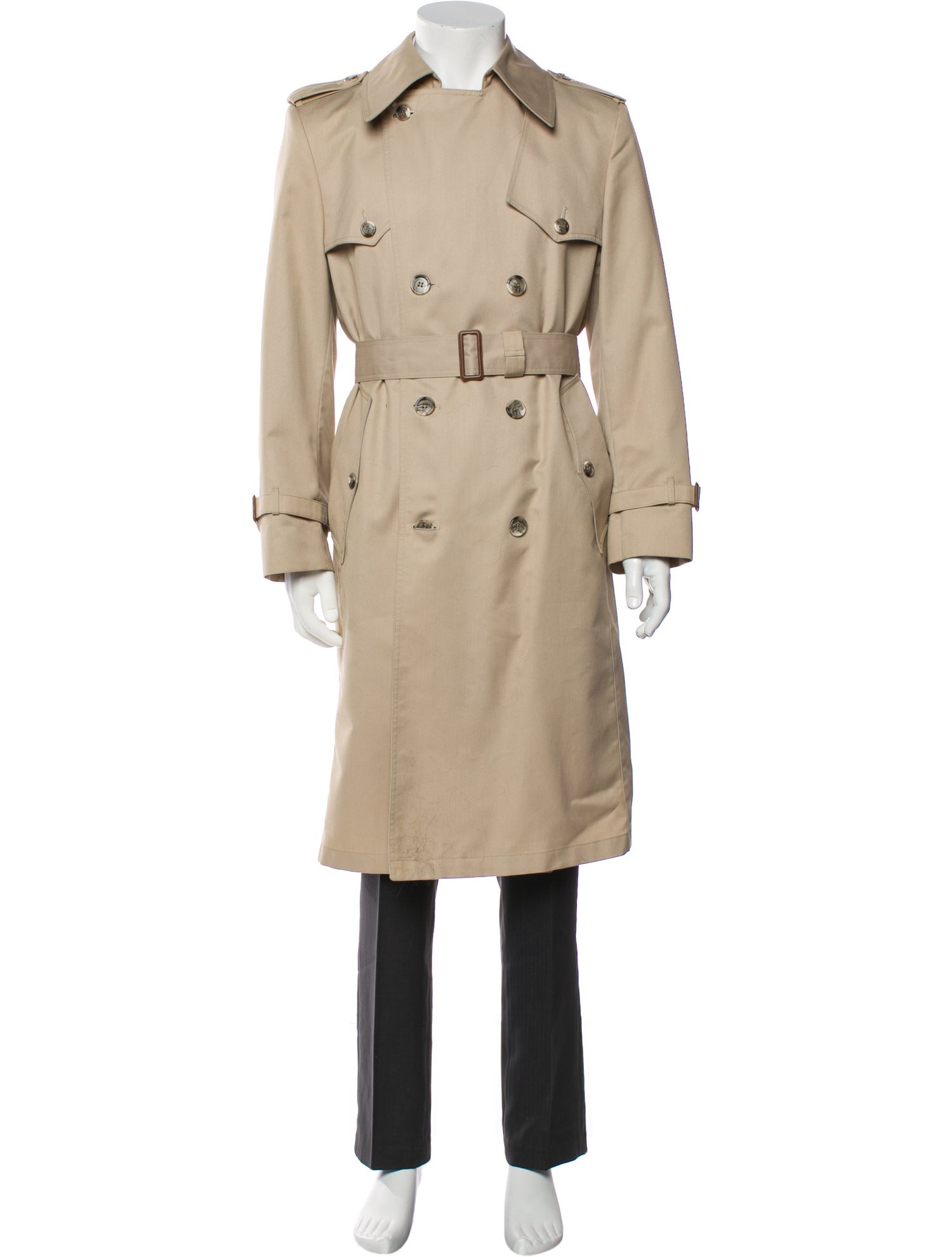 Christian Dior Monsieur Wool Trench Coat