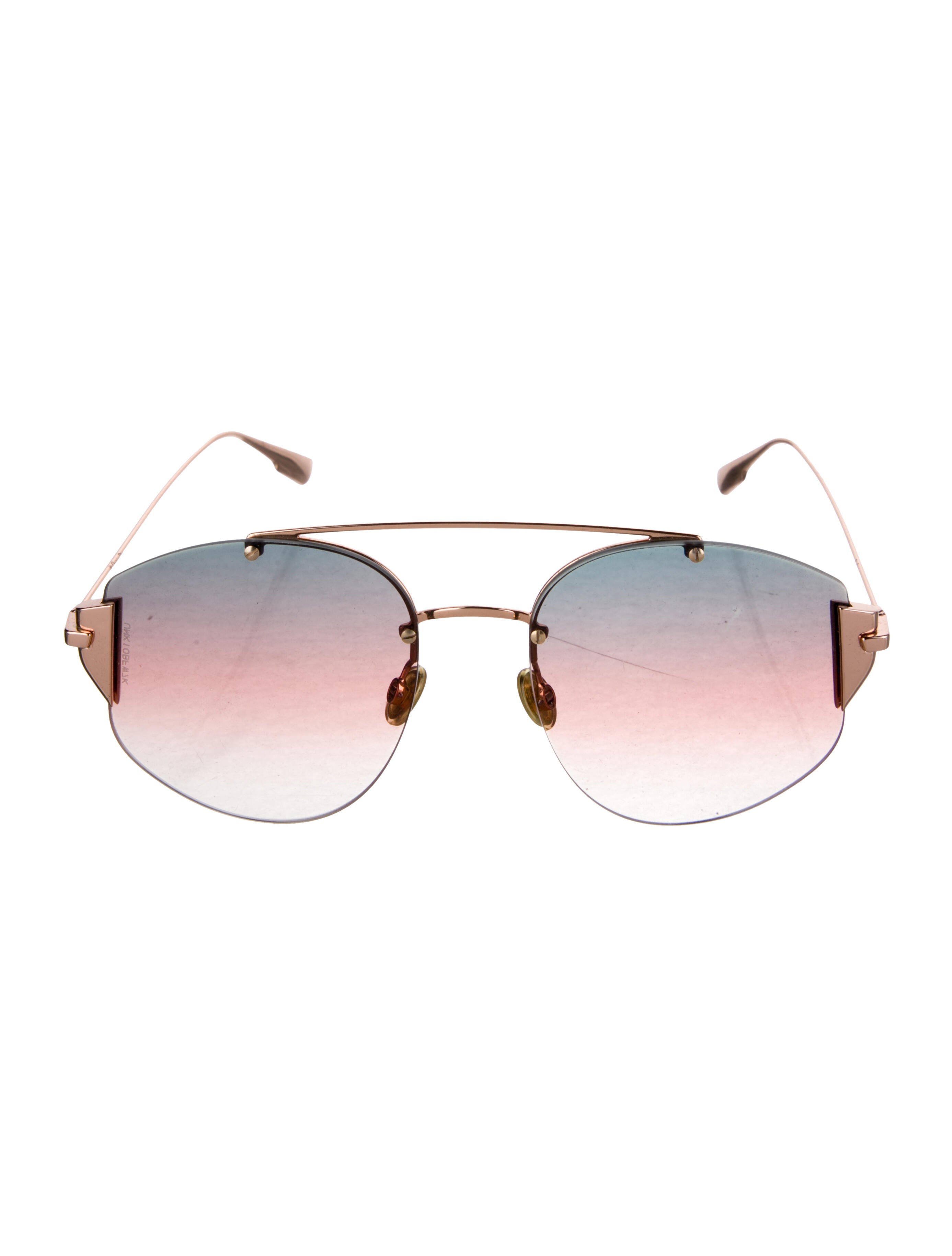 Christian Dior Aviator Gradient Sunglasses