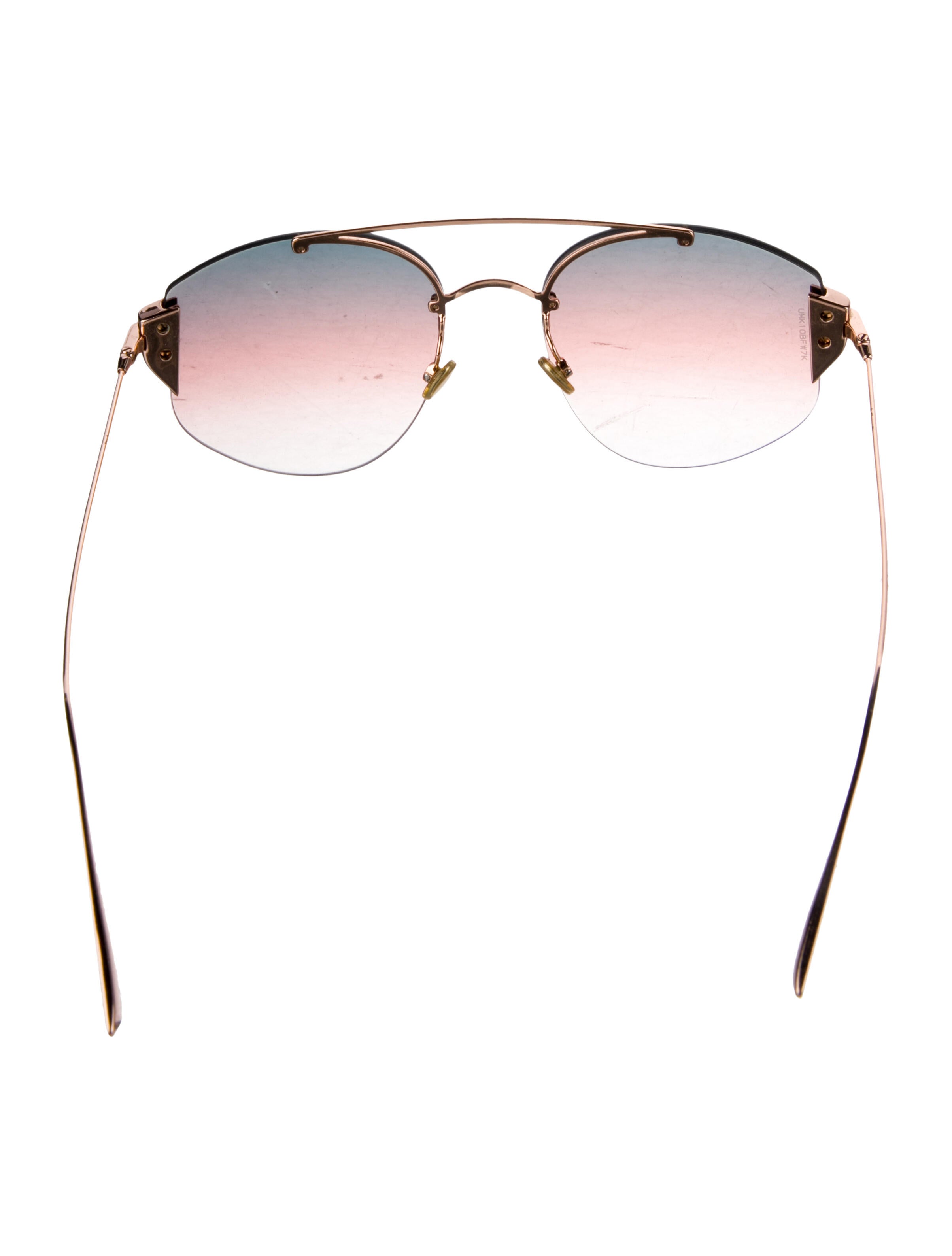 Christian Dior Aviator Gradient Sunglasses
