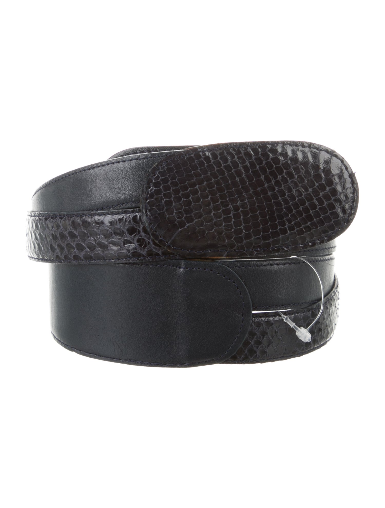 Christian Dior Vintage Leather Waist Belt