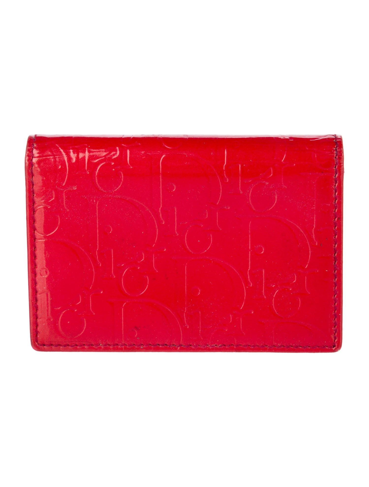 Christian Dior 2012 Diorissimo Pattern Bifold Wallet