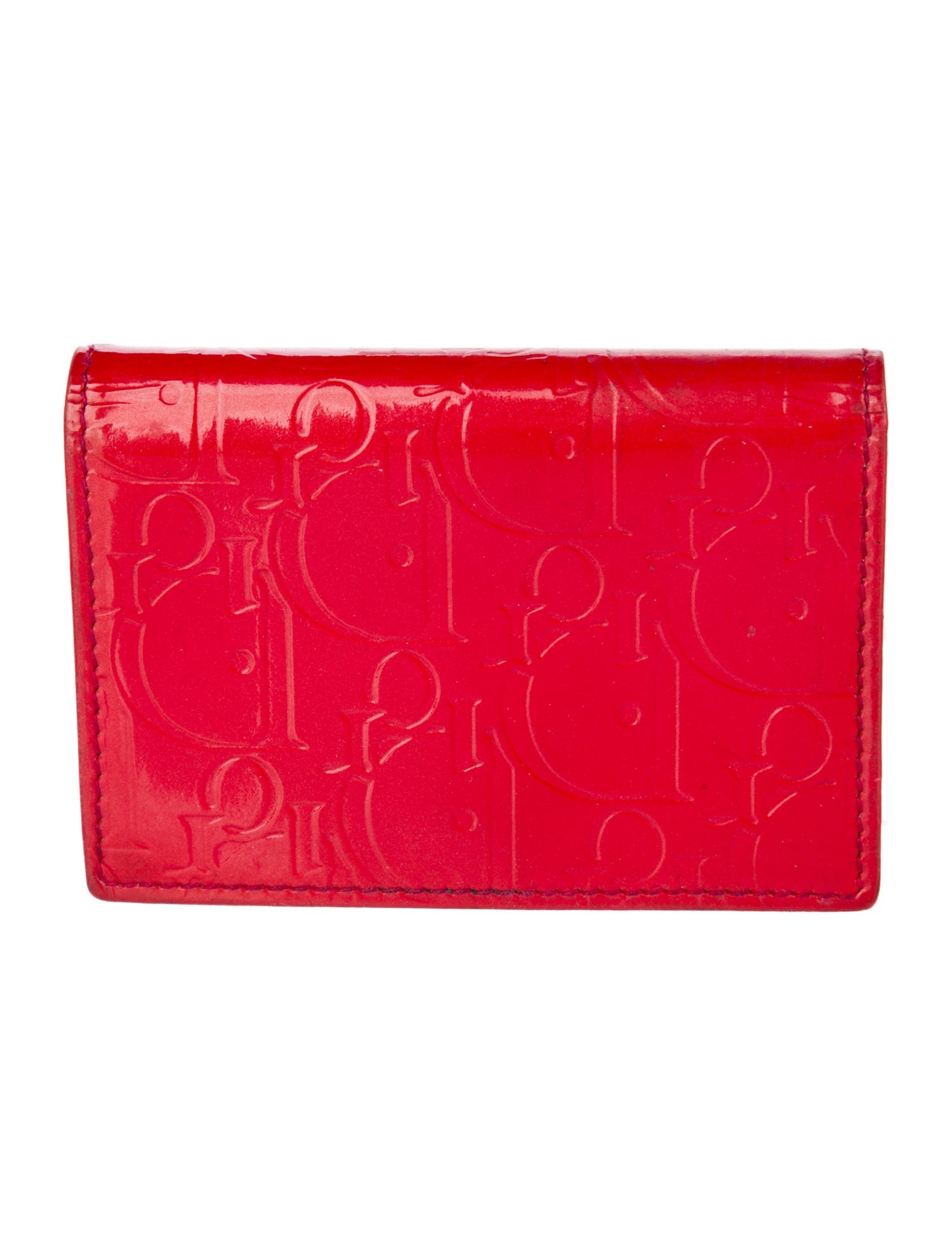 Christian Dior 2012 Diorissimo Pattern Bifold Wallet