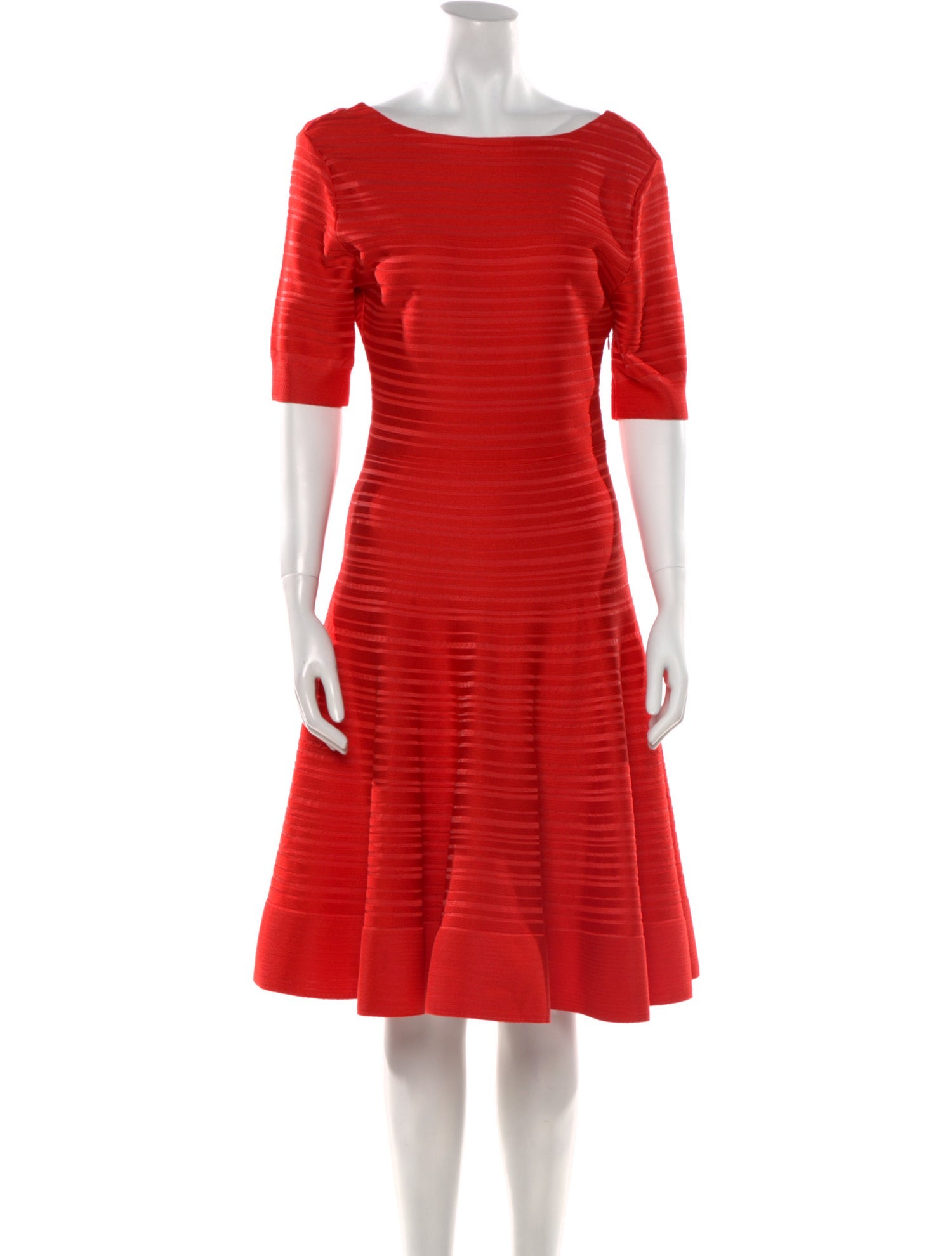 Christian Dior Silk Knee-Length Dress